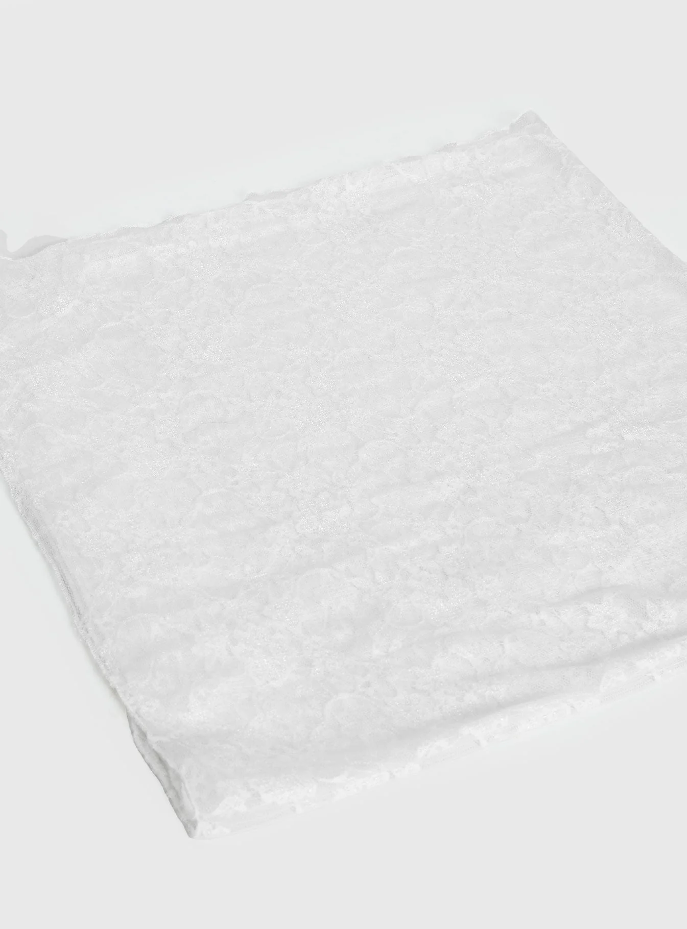 Nellie Scarf White Lace - Image 2