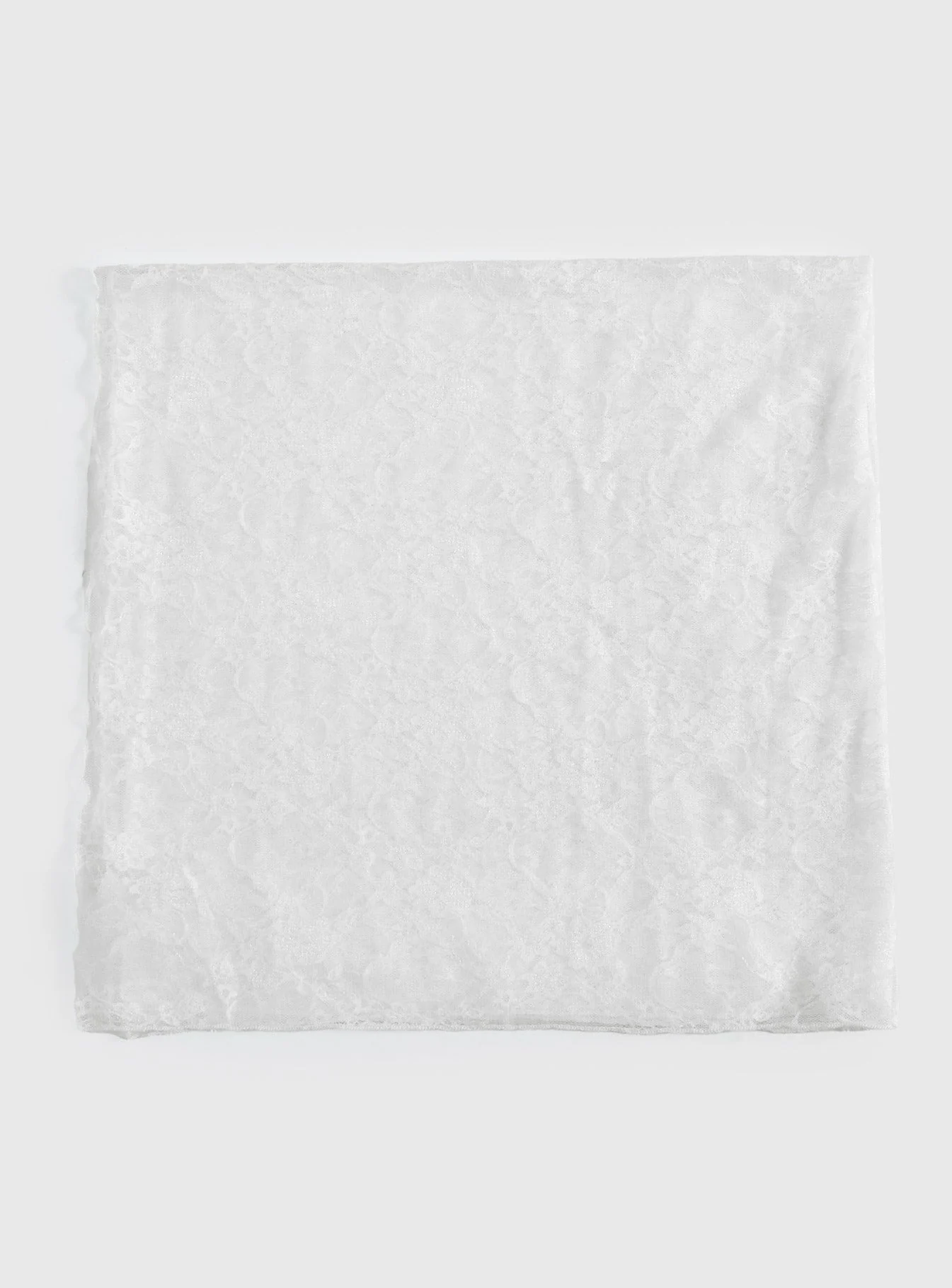 Nellie Scarf White Lace - Image 4
