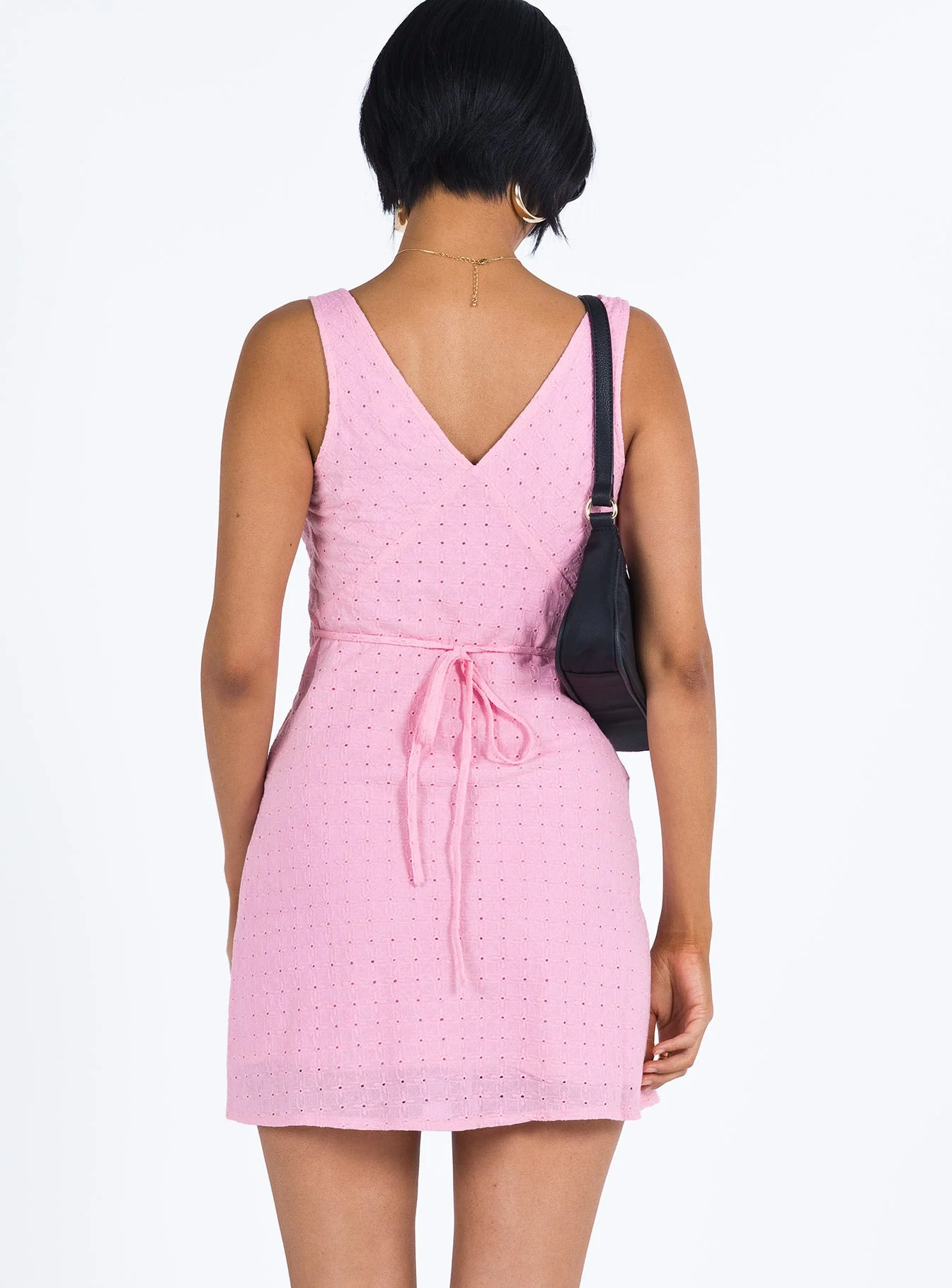 Nellie Mini Dress Orchid Pink - Image 5