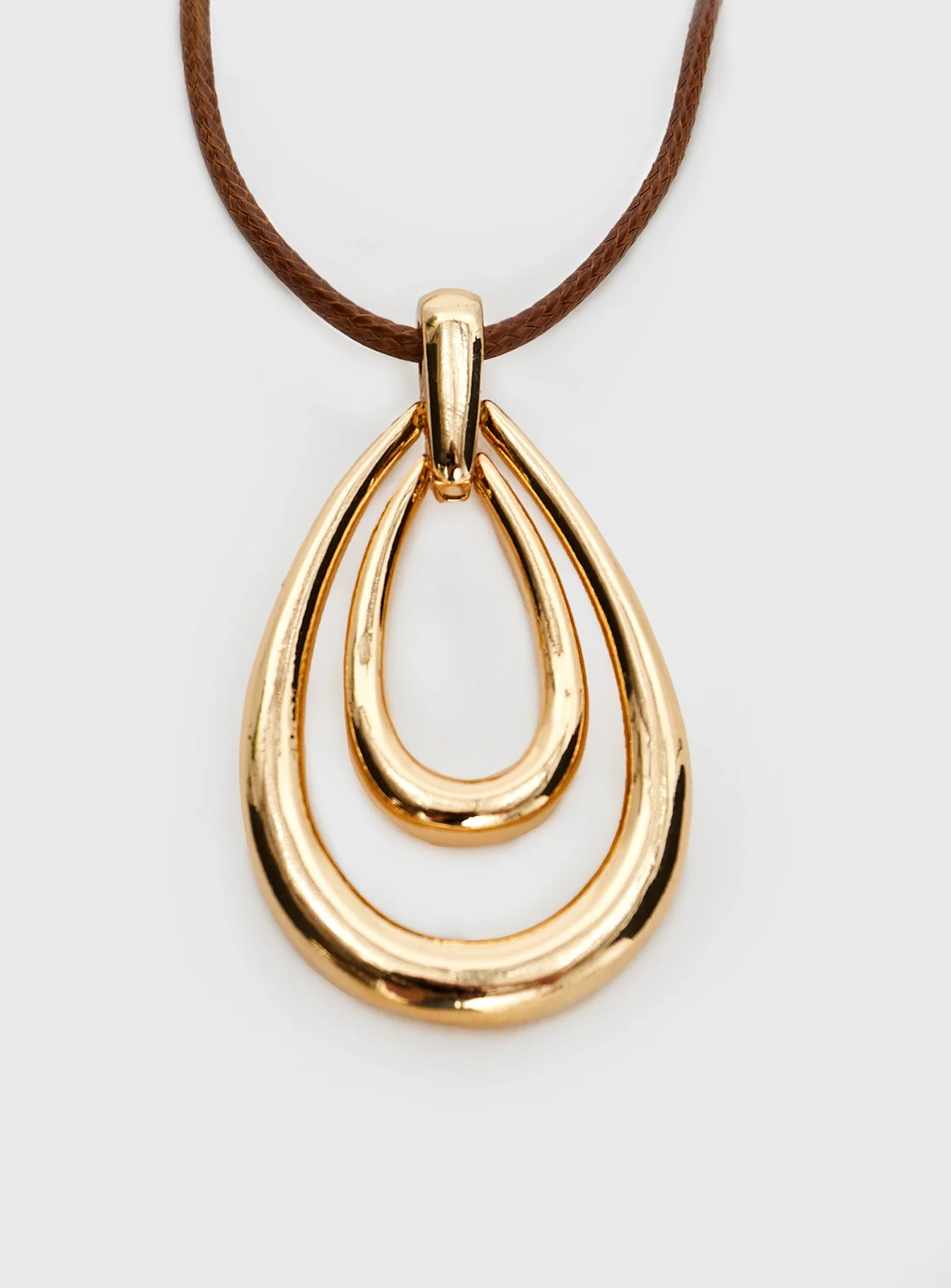 Neroli Necklace Gold / Brown - Image 3