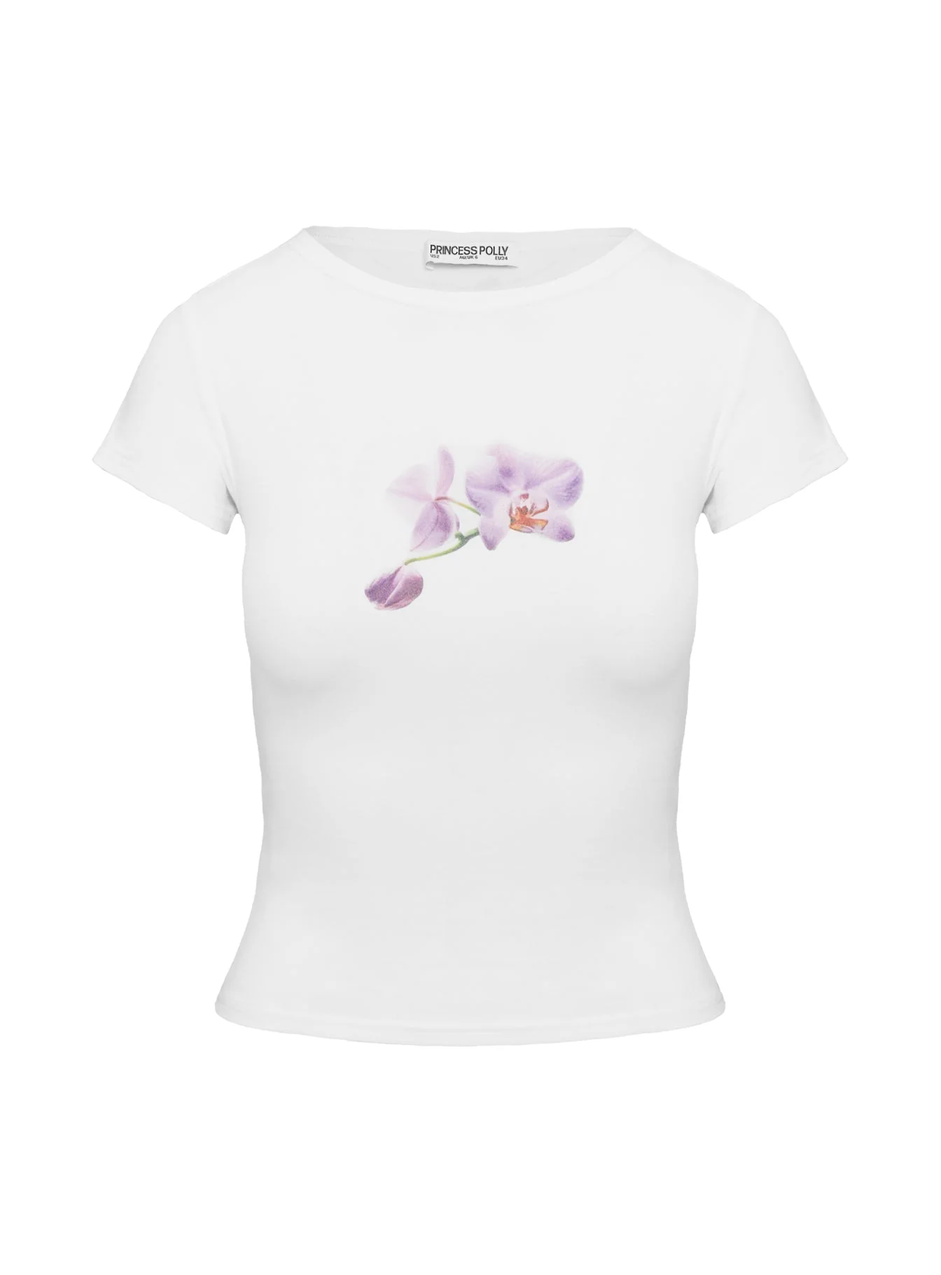 New Light Graphic Top White - Image 5