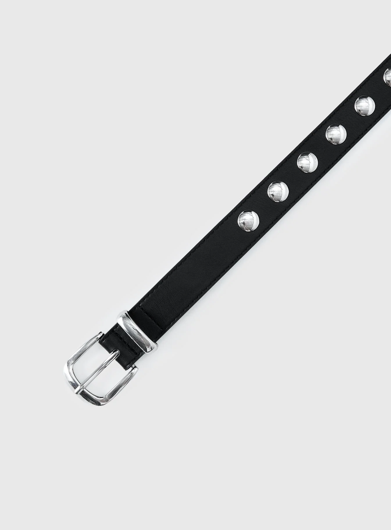 Nikoli Stud Belt Black / Silver - Image 3
