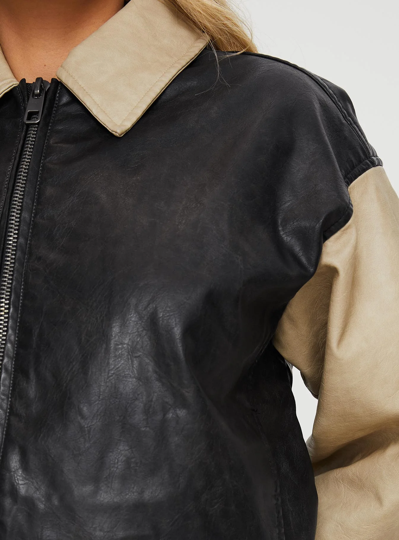 Nirvana Bomber Jacket Camel - Image 6