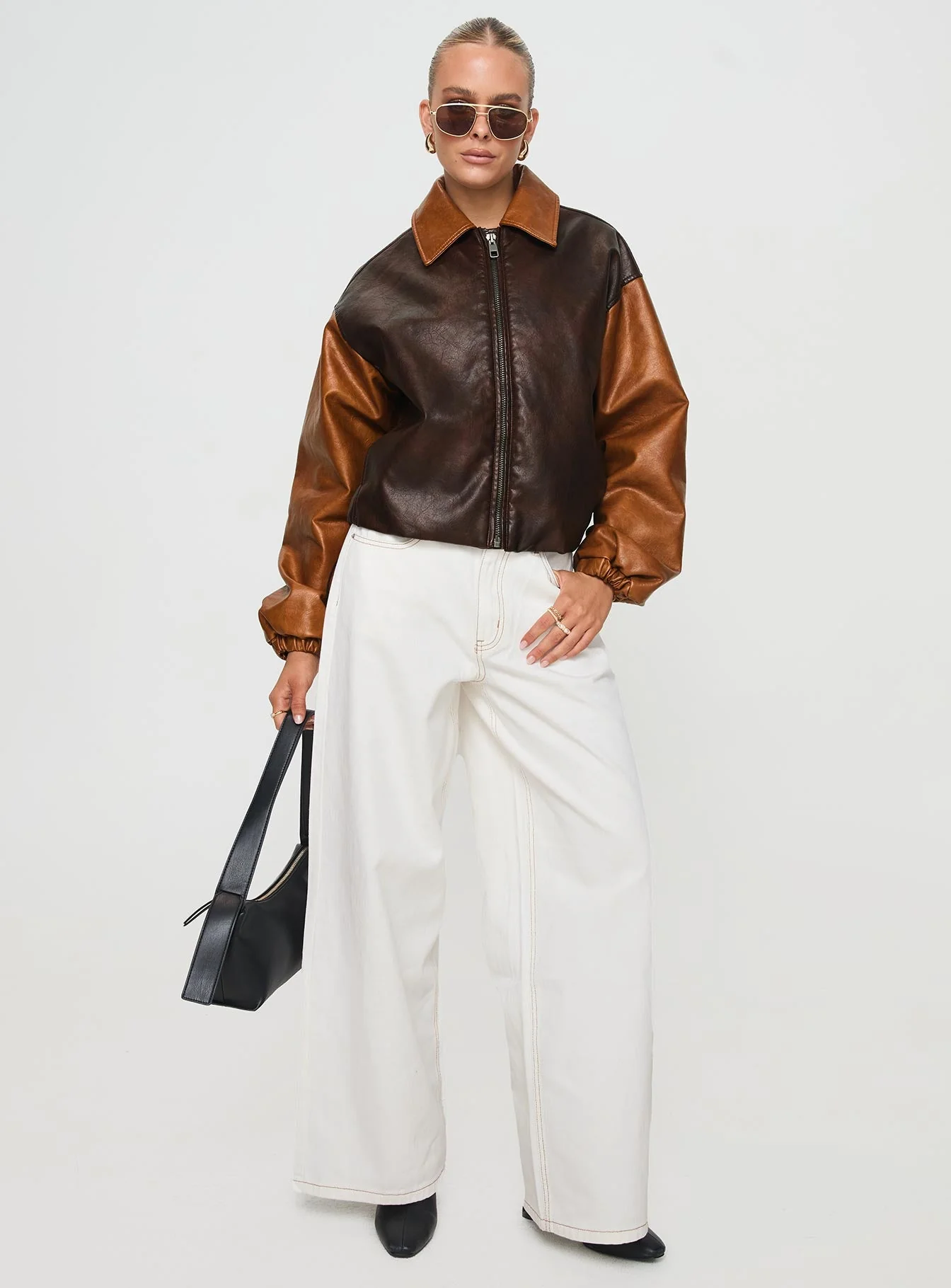 Nirvana Bomber Jacket Chocolate - Image 3