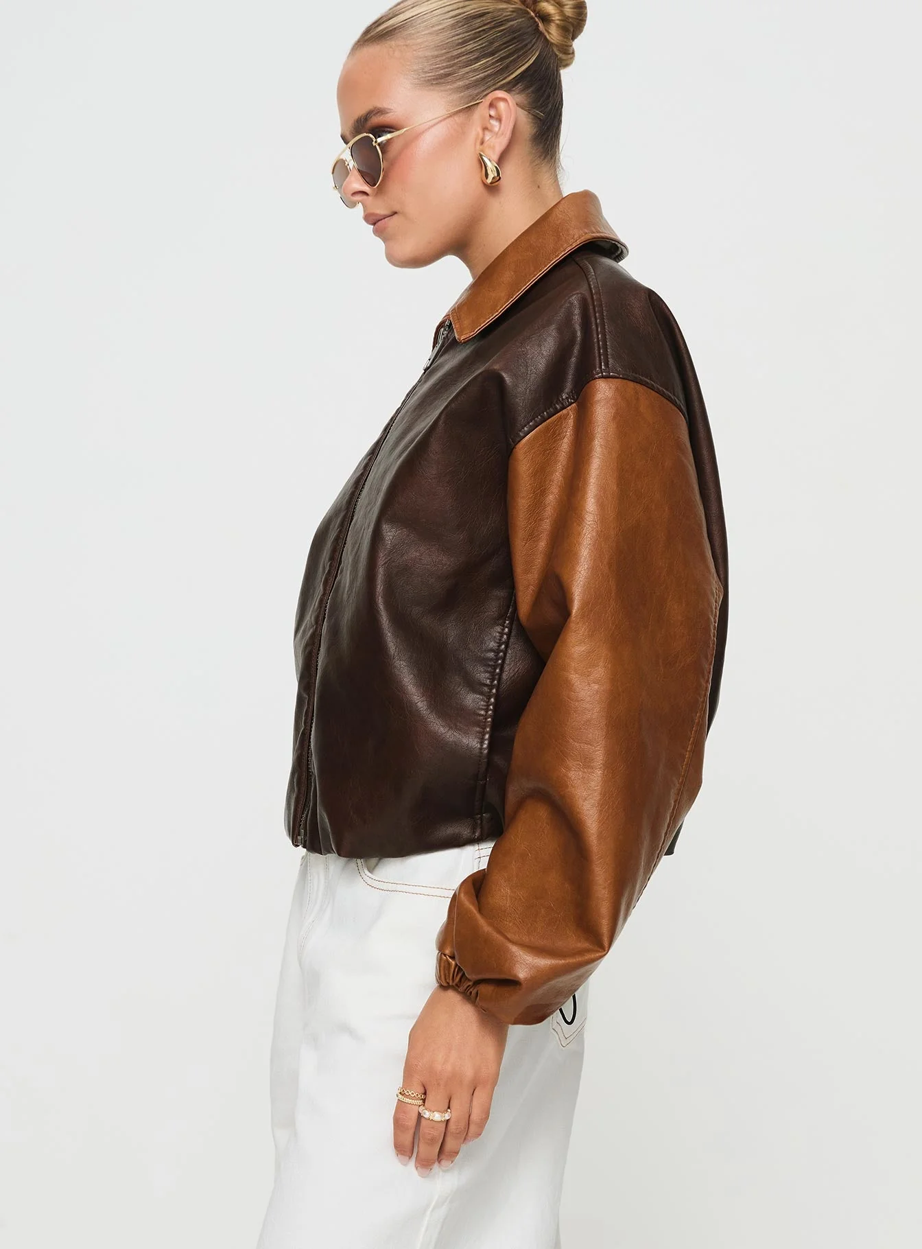 Nirvana Bomber Jacket Chocolate - Image 4
