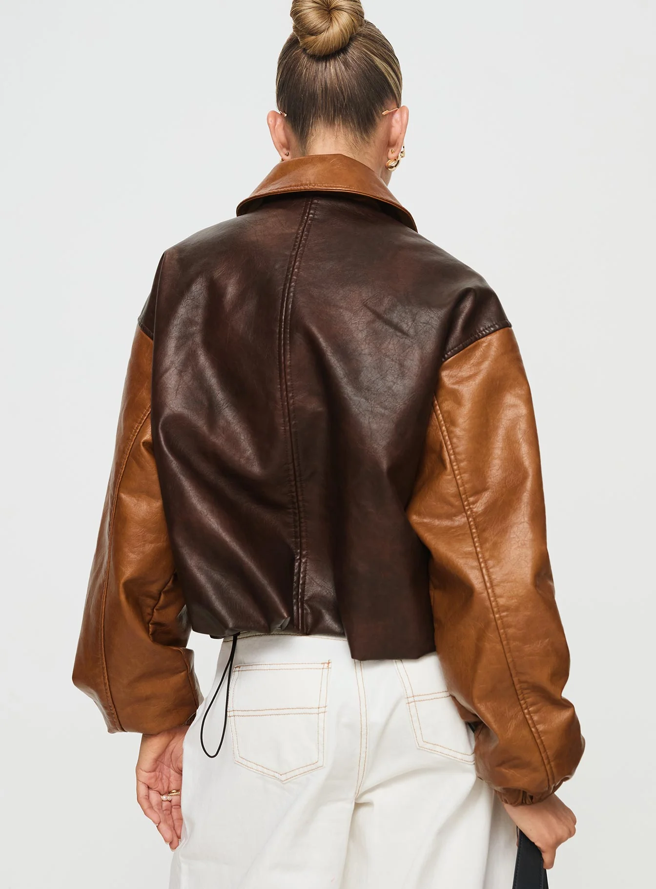 Nirvana Bomber Jacket Chocolate - Image 5