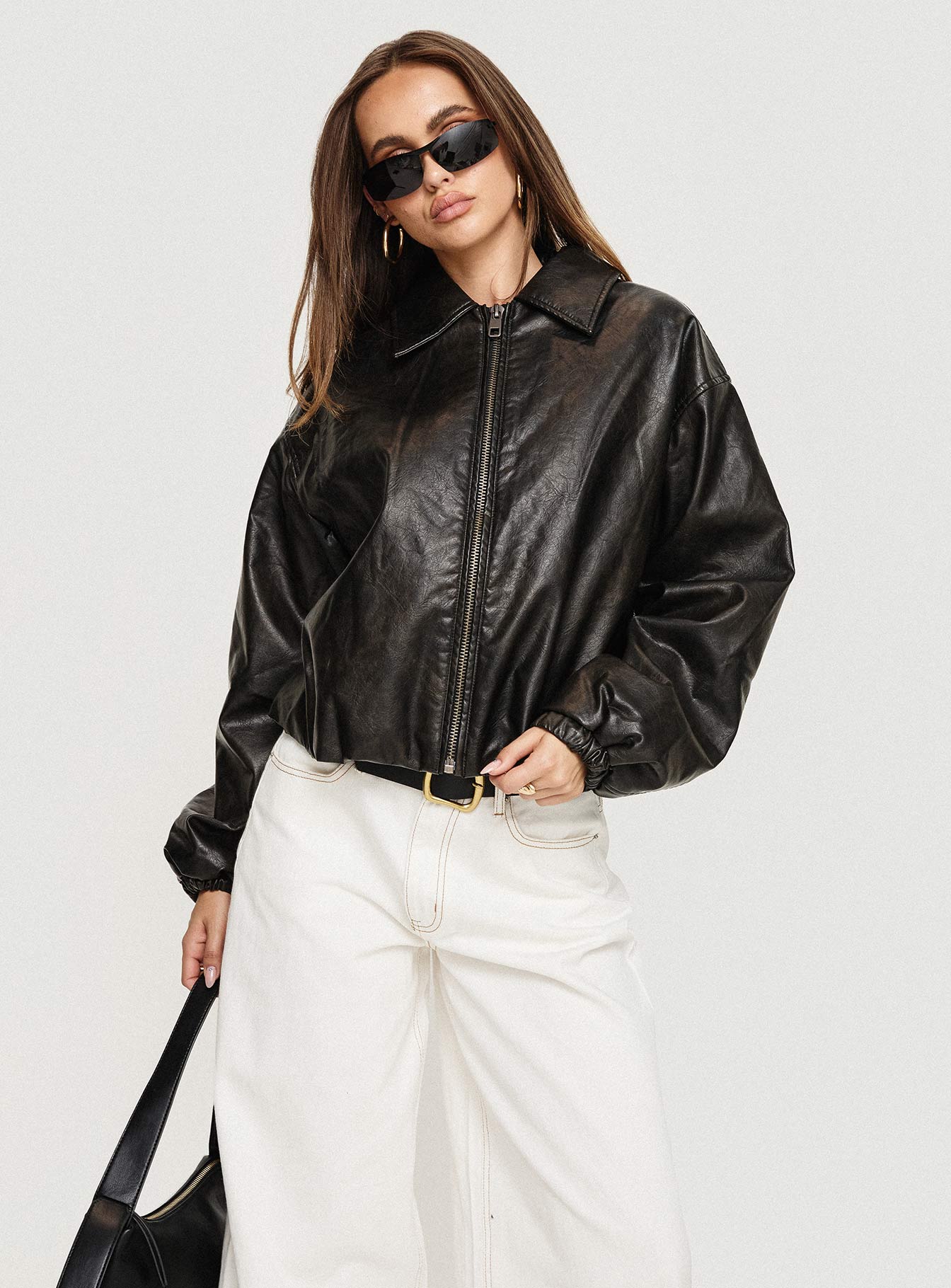 Nirvana Bomber Jacket Onyx - Image 8