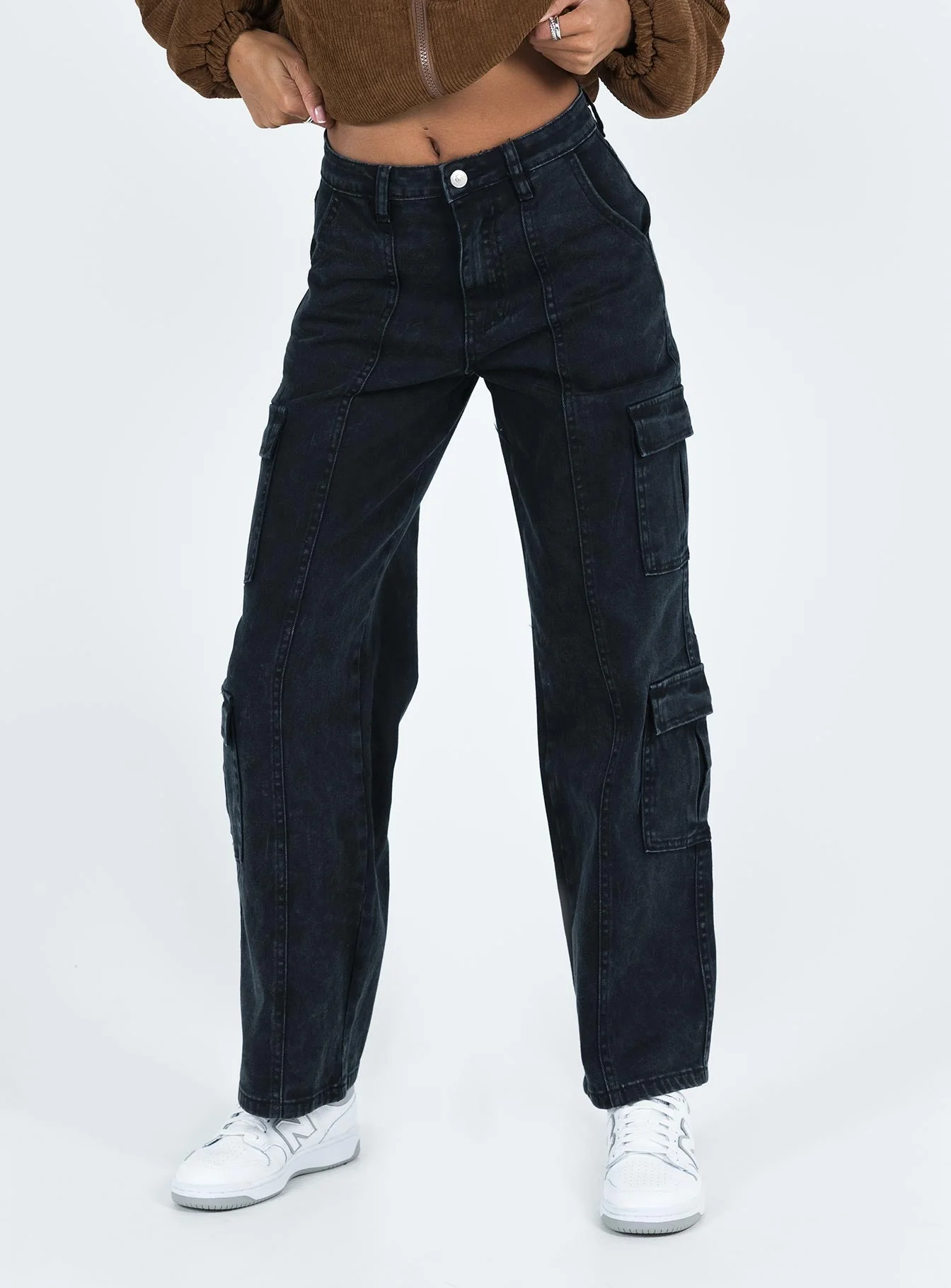 Nosita Cargo Jeans Black - Image 2