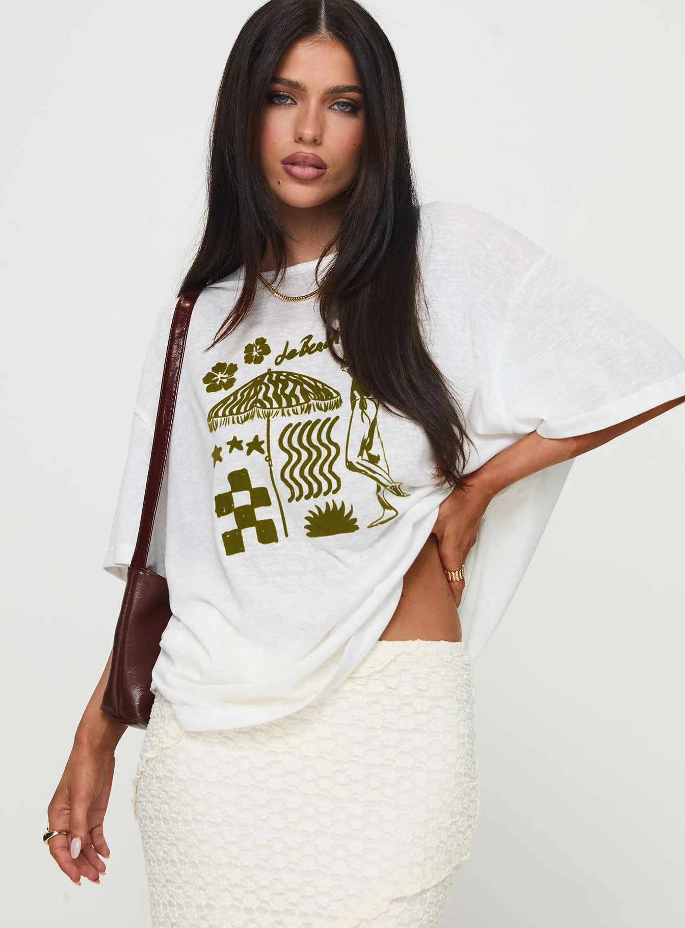 Nozomi Tee White - Image 2