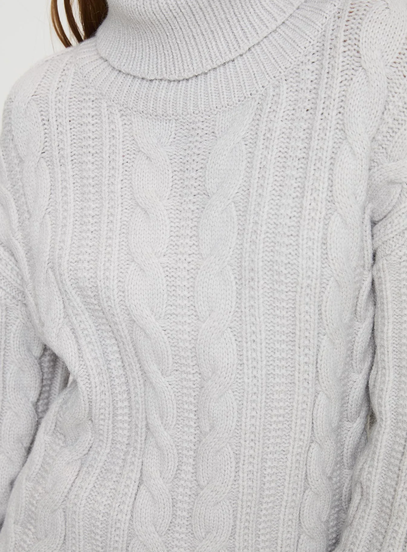 Nyle Knit Sweater Grey - Image 5
