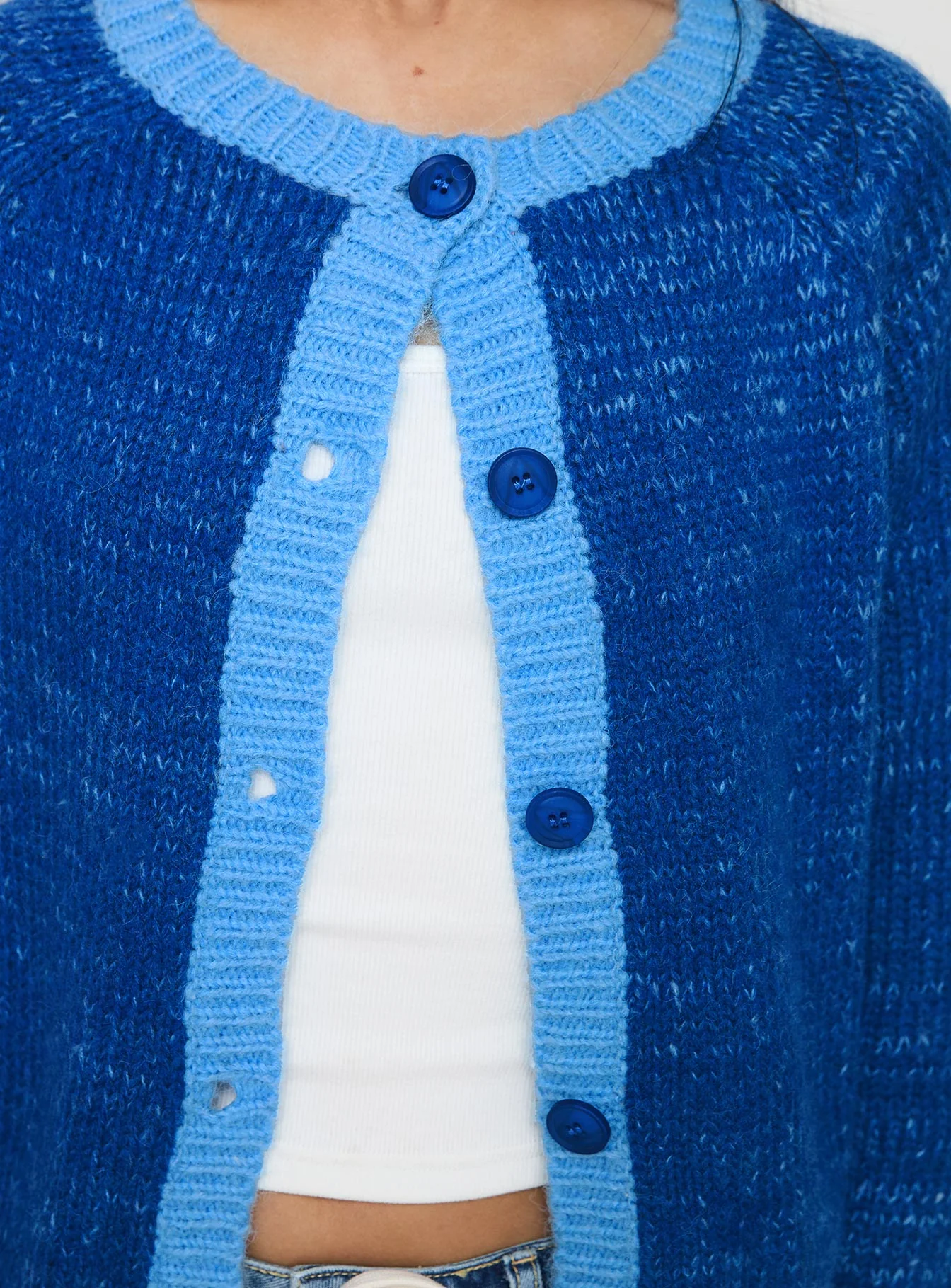 Oak Meadow Cardigan Blue - Image 6