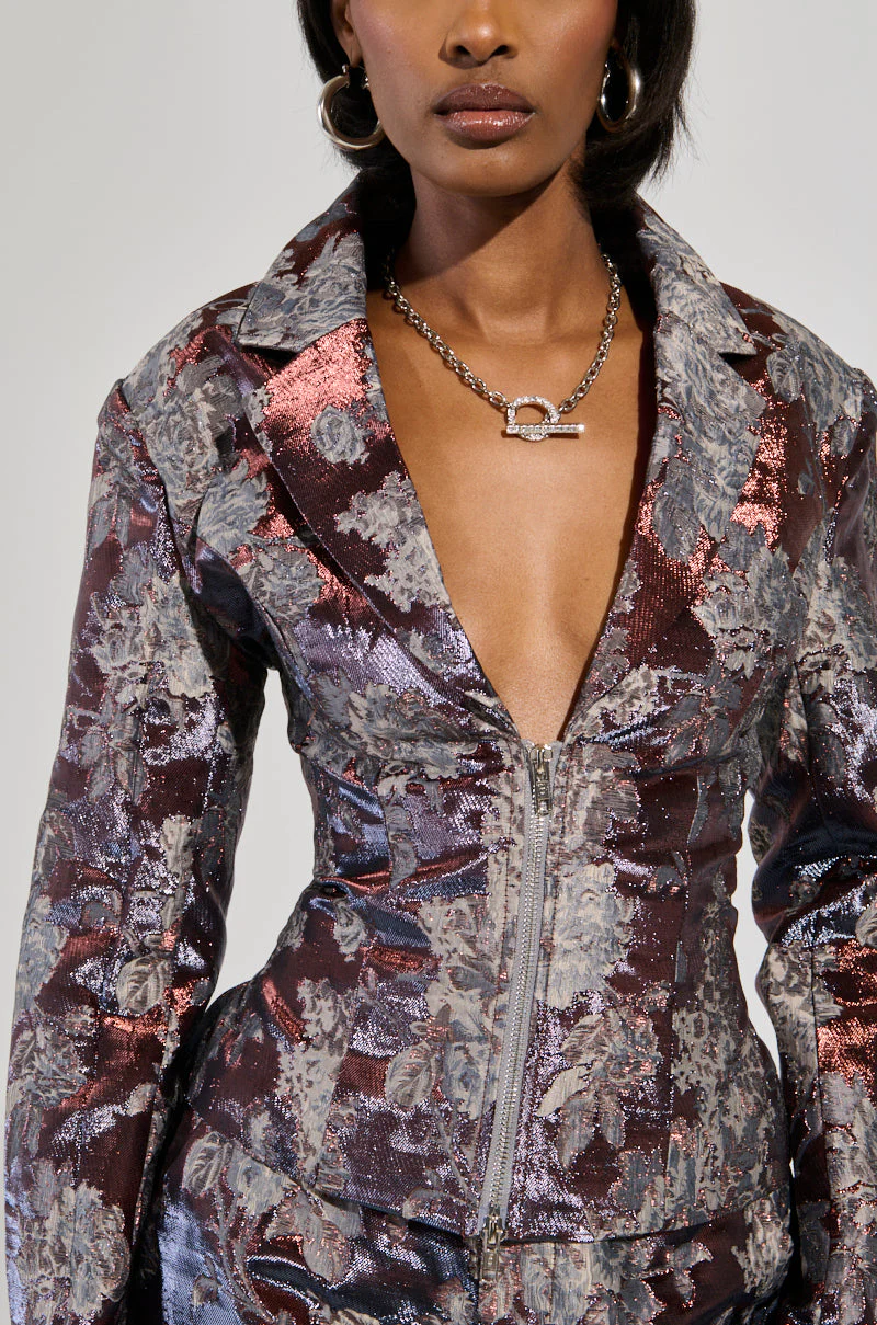 ODESSA BROCADE BLAZER - Image 8