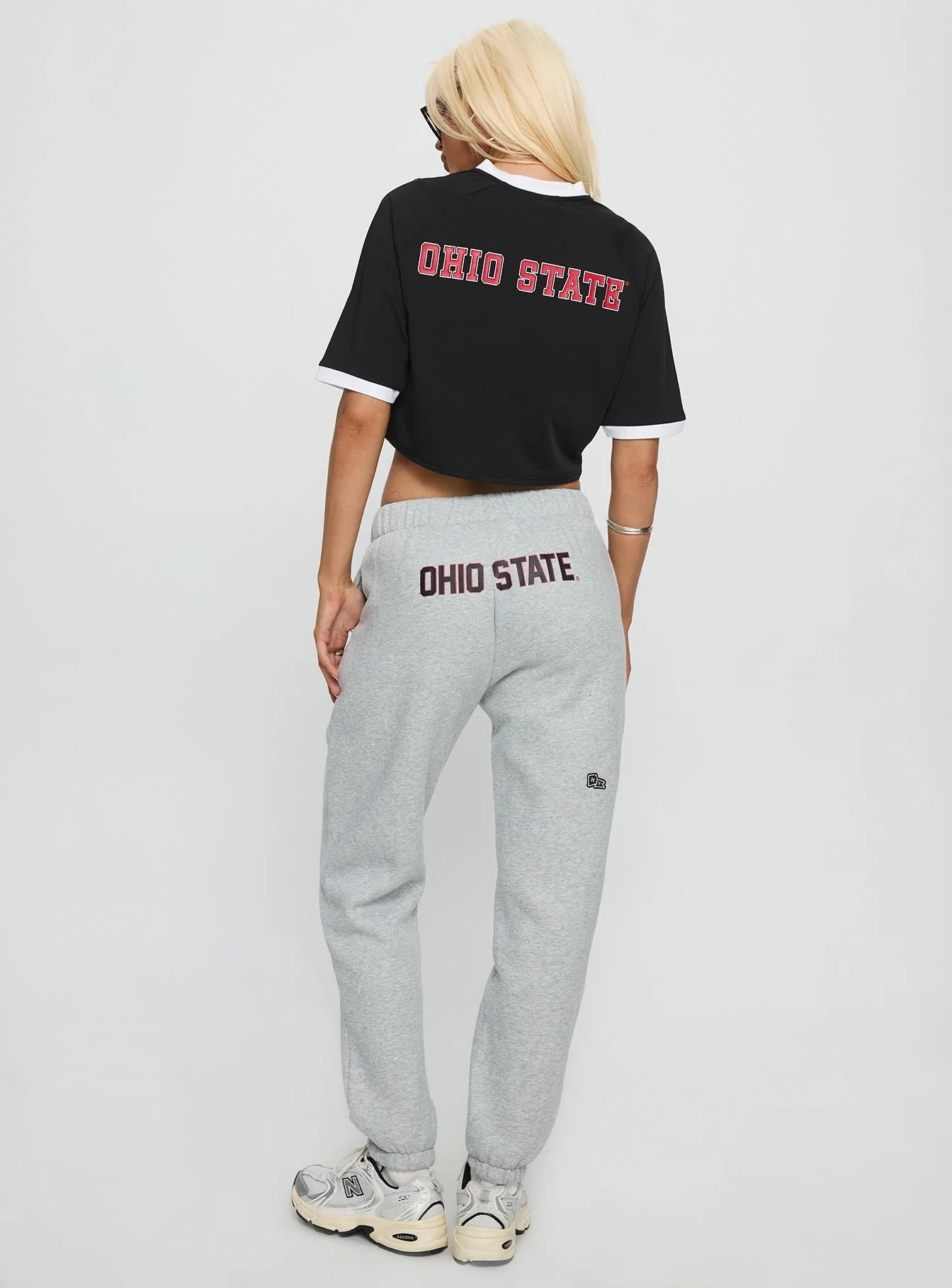 Ohio State Basic Sweatpants Grey - Image 4