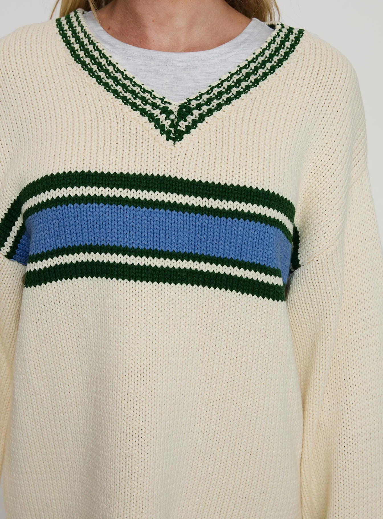 Old Sport Knit Sweater Multi - Image 6