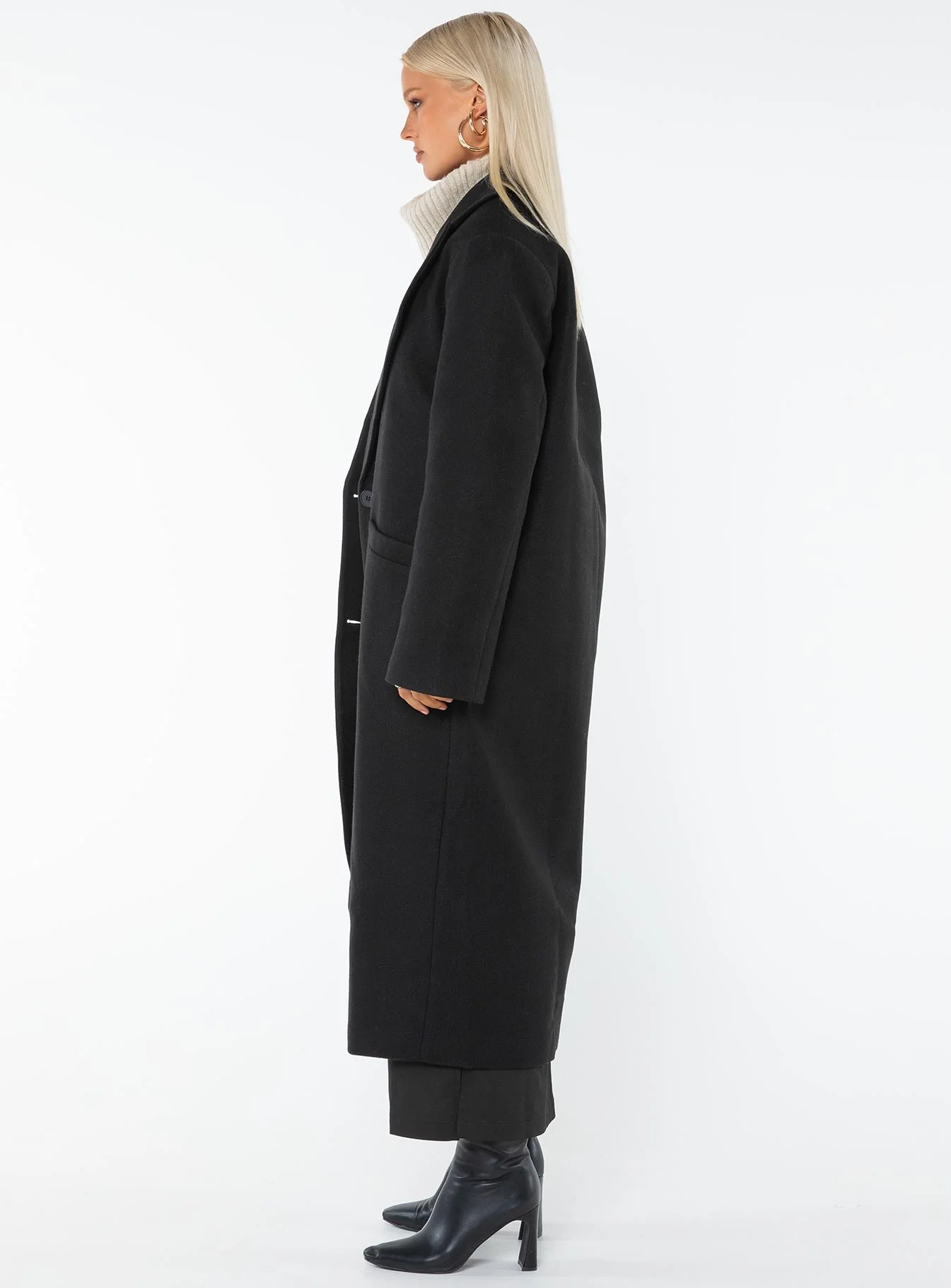 Olsen Coat Black - Image 4