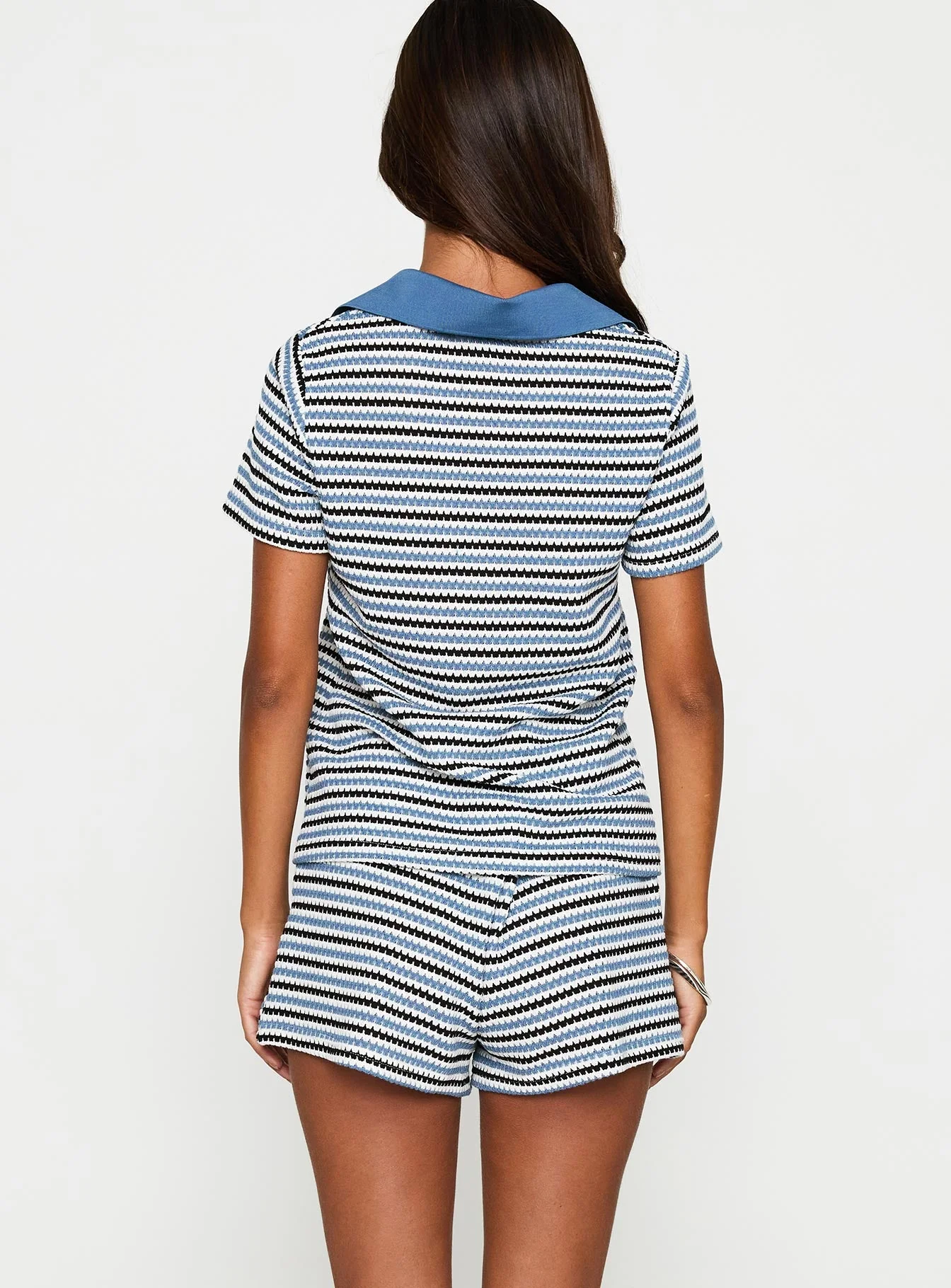 On Vacation Set Blue Stripe - Image 5