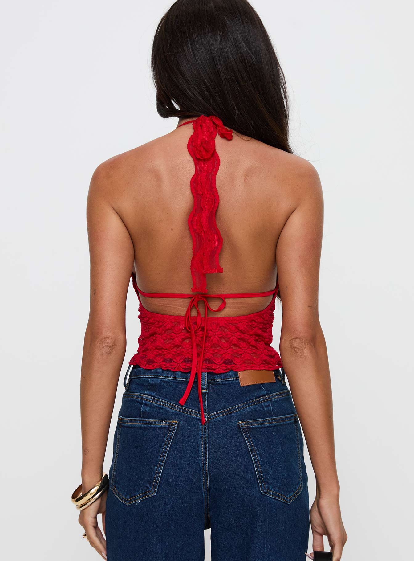 Only Angel Halter Top Red - Image 4