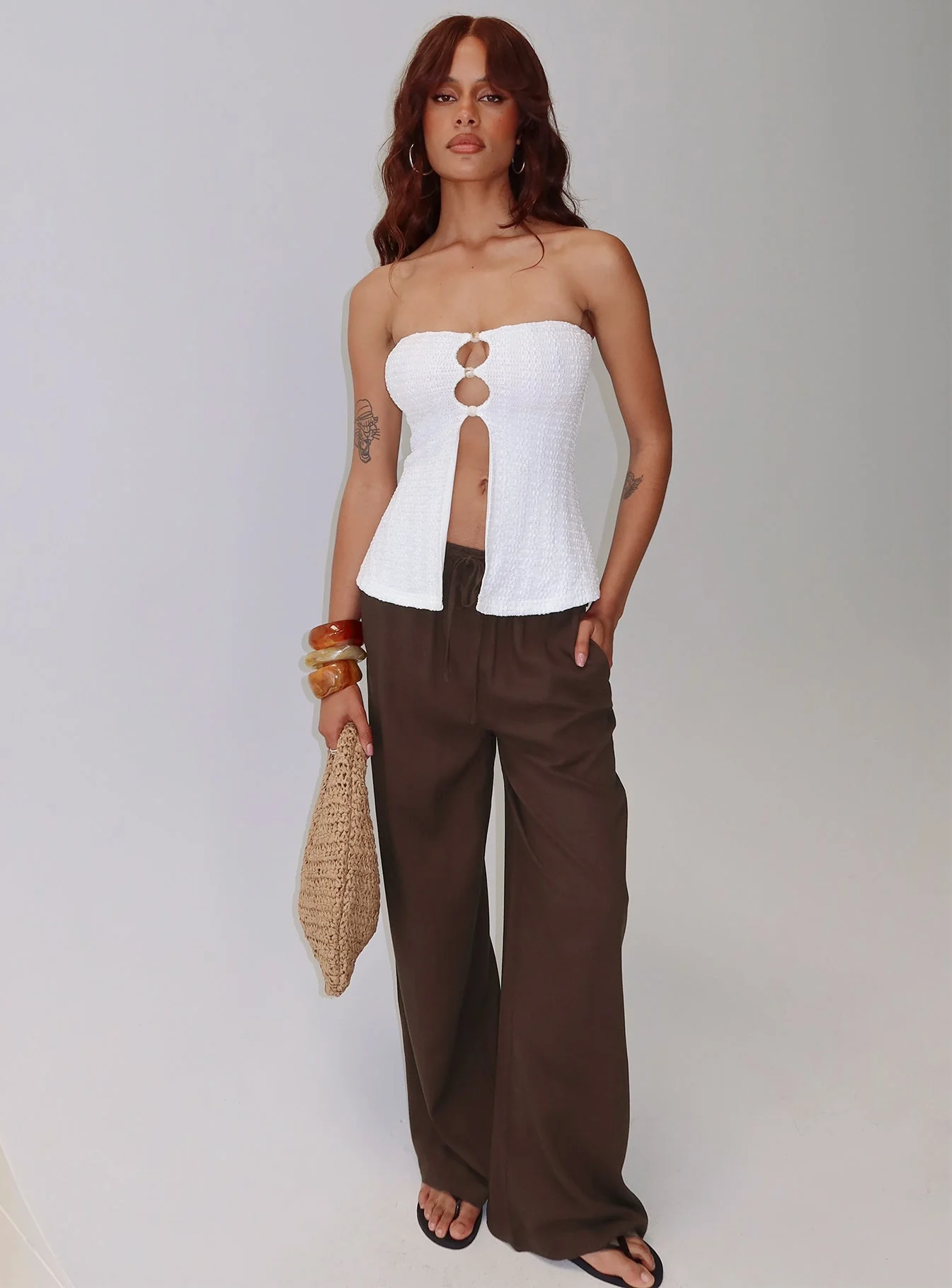 Parklea Pants Chocolate Brown - Image 4