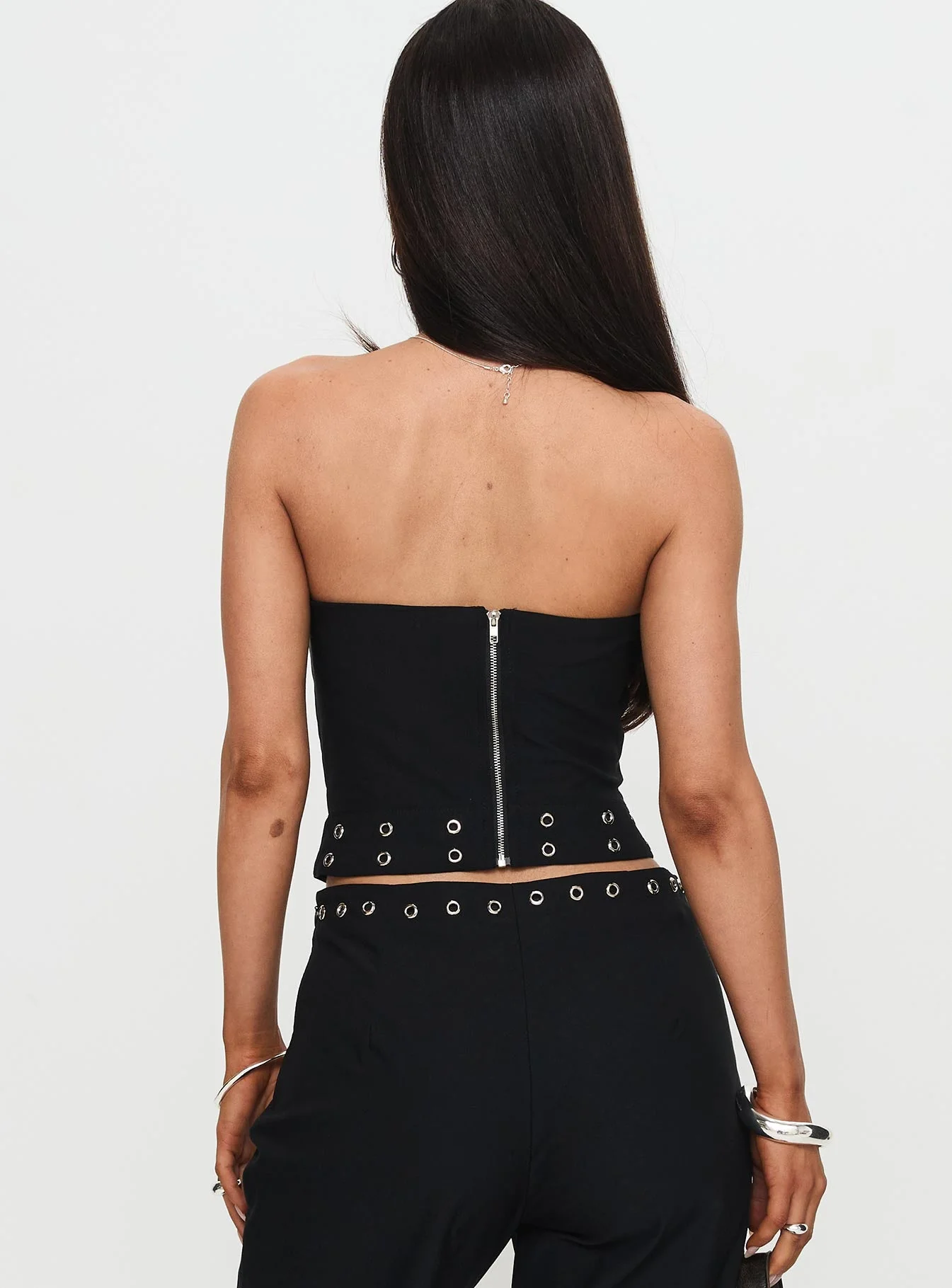 Passionette Strapless Top Black - Image 5