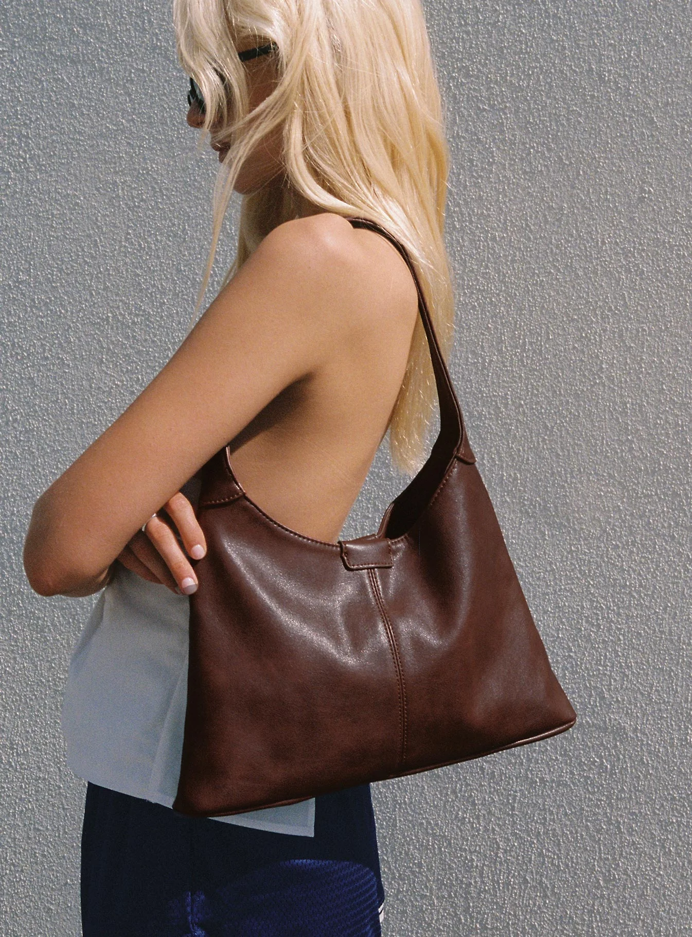 Patty Shoulder Bag Brown - Image 8