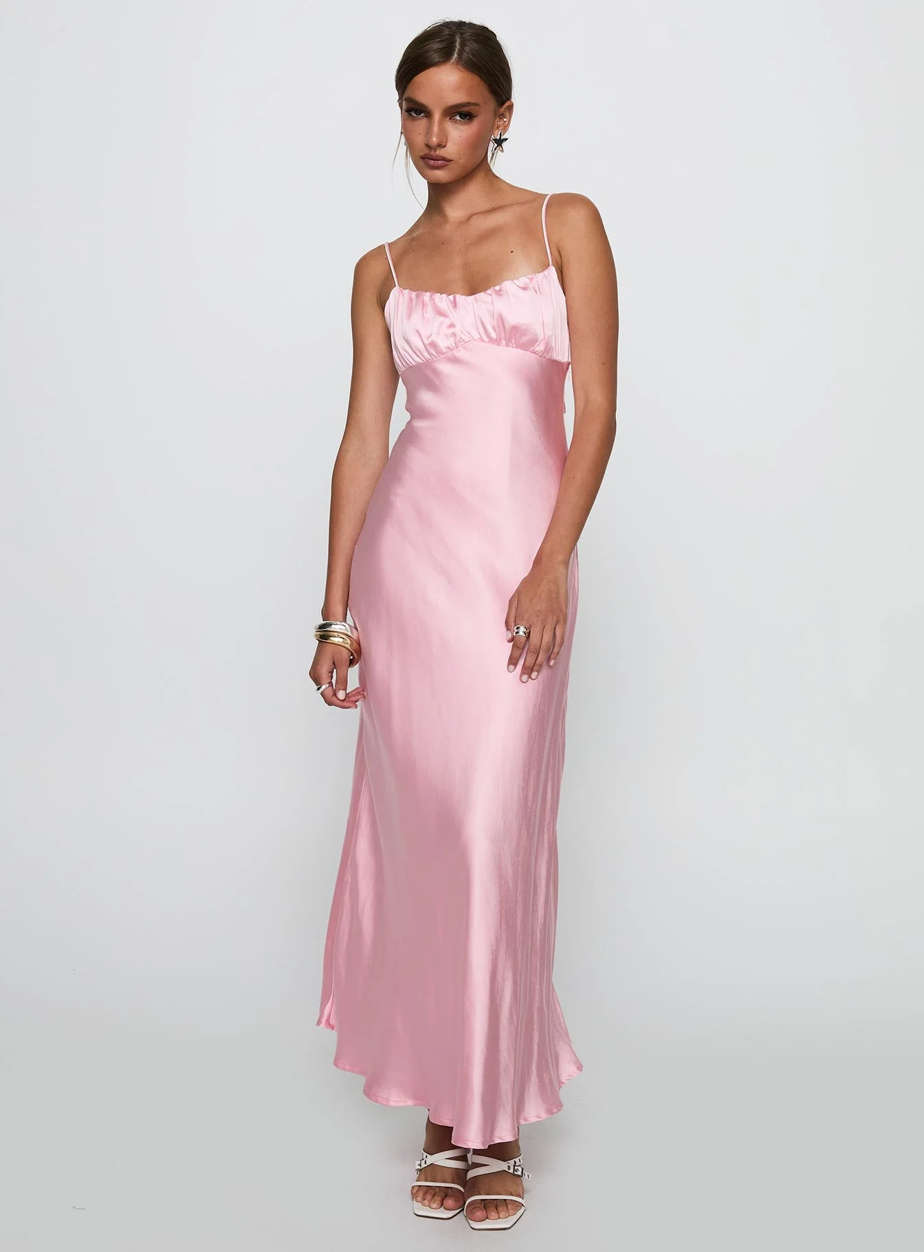 Penelopi Maxi Dress Pink - Image 3