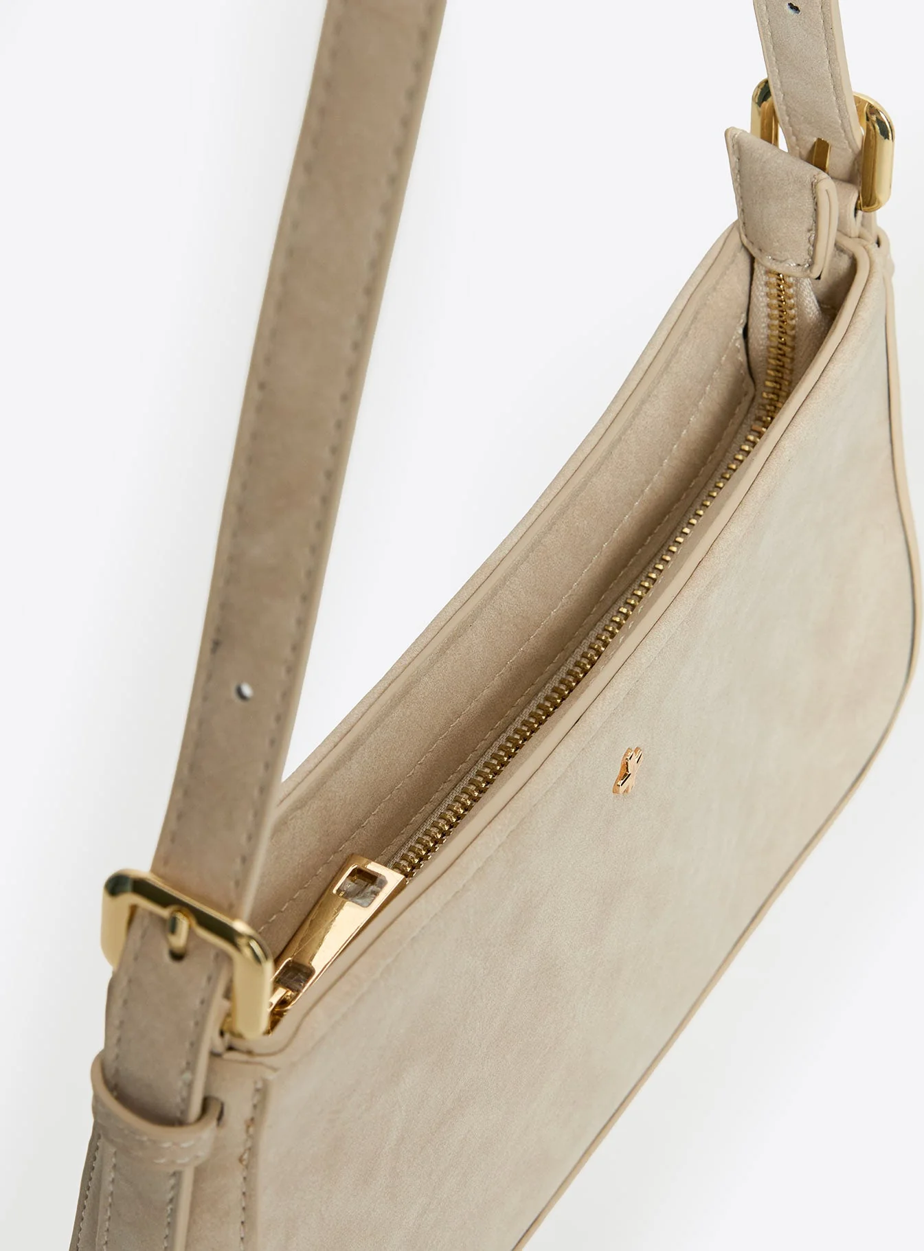 Peta & Jain Lilu Bag Cream Suede - Image 5