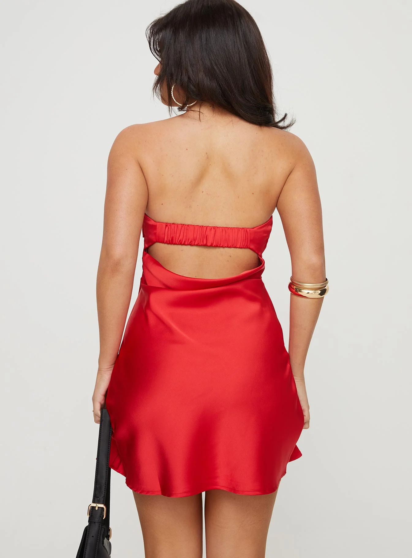 Phillipa Mini Dress Red Petite - Image 5