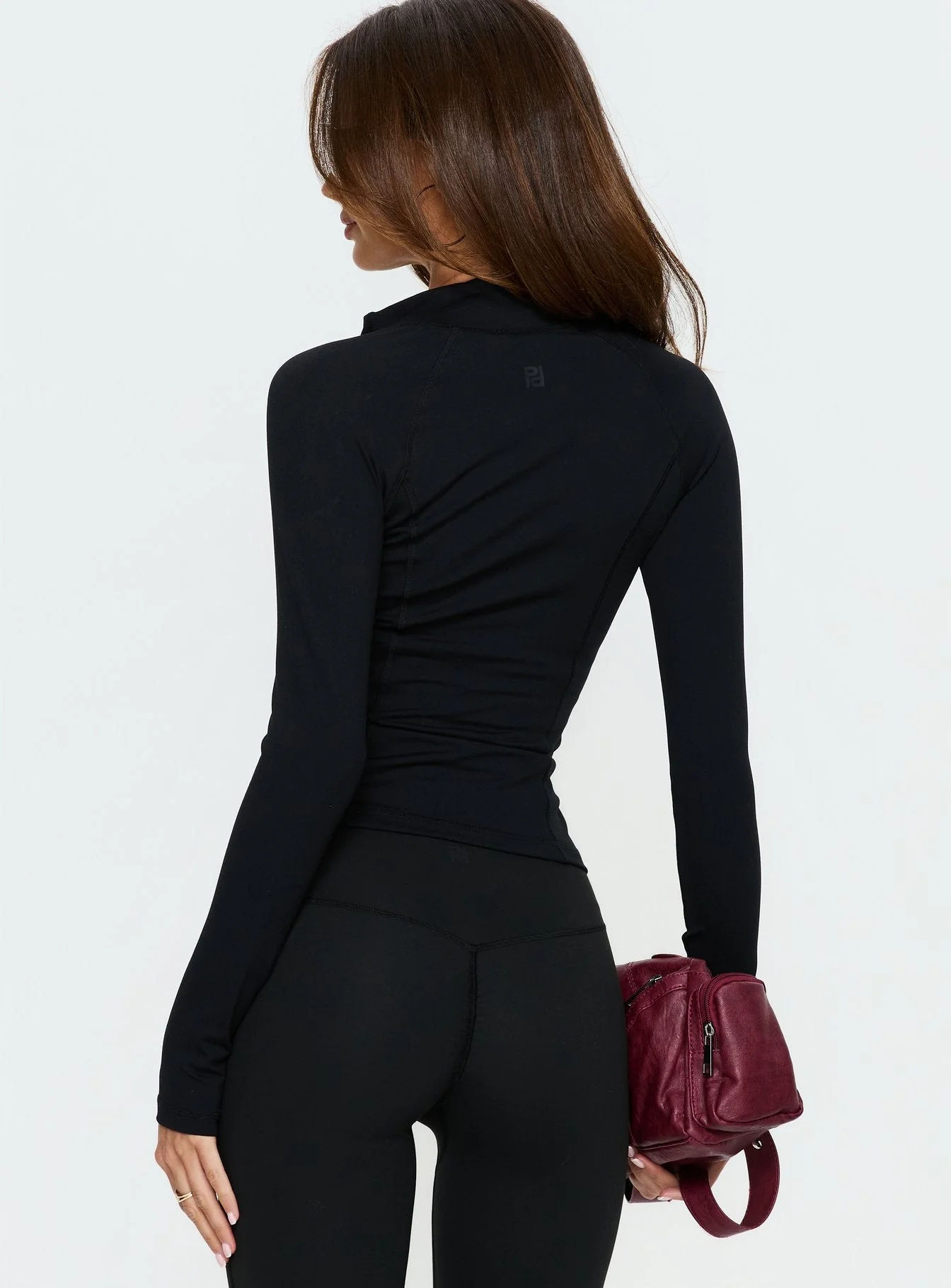Pivot Active Zip Through Jacket Black - Image 5
