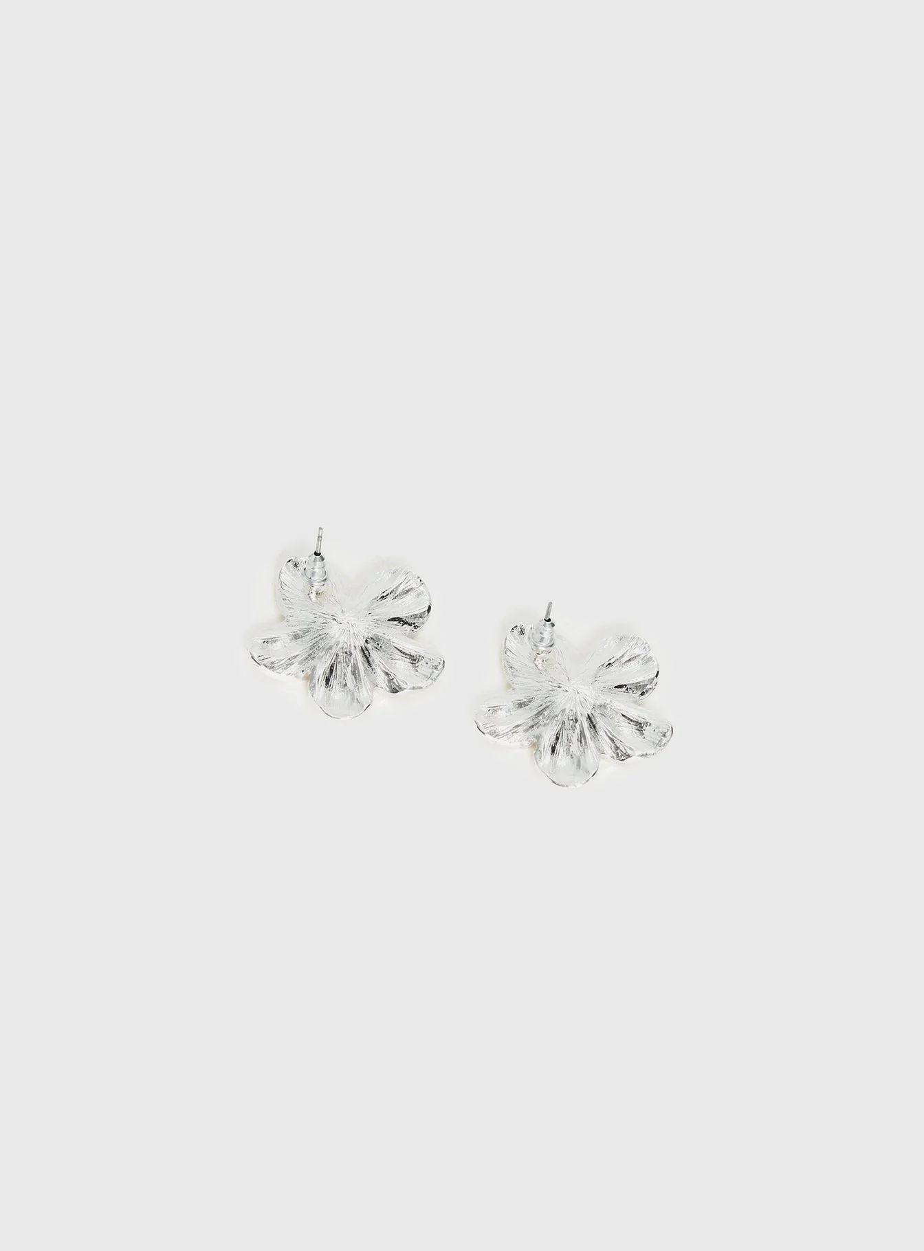 Posie Earrings Silver - Image 4