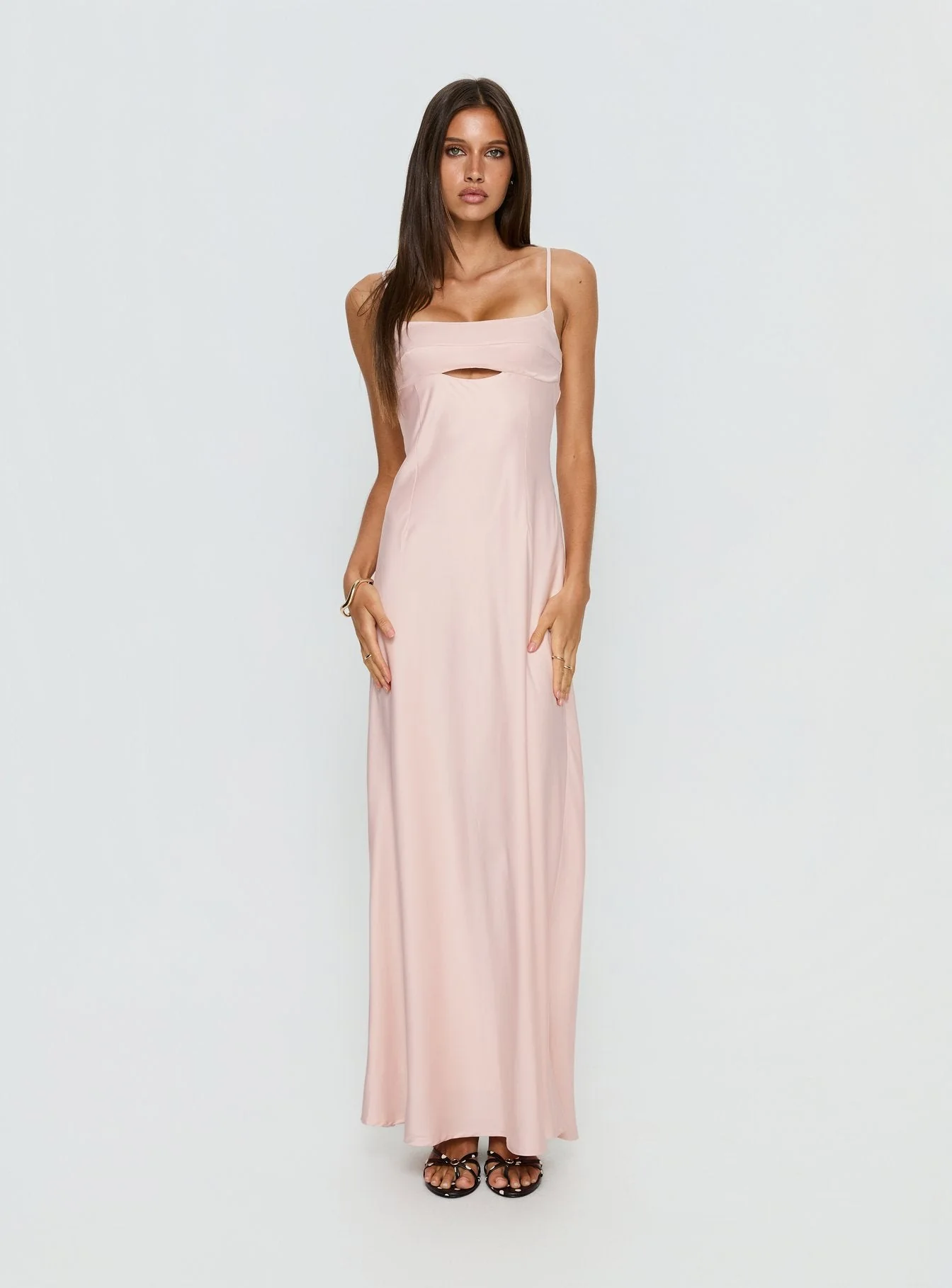 Powell Maxi Dress Light Pink - Image 3