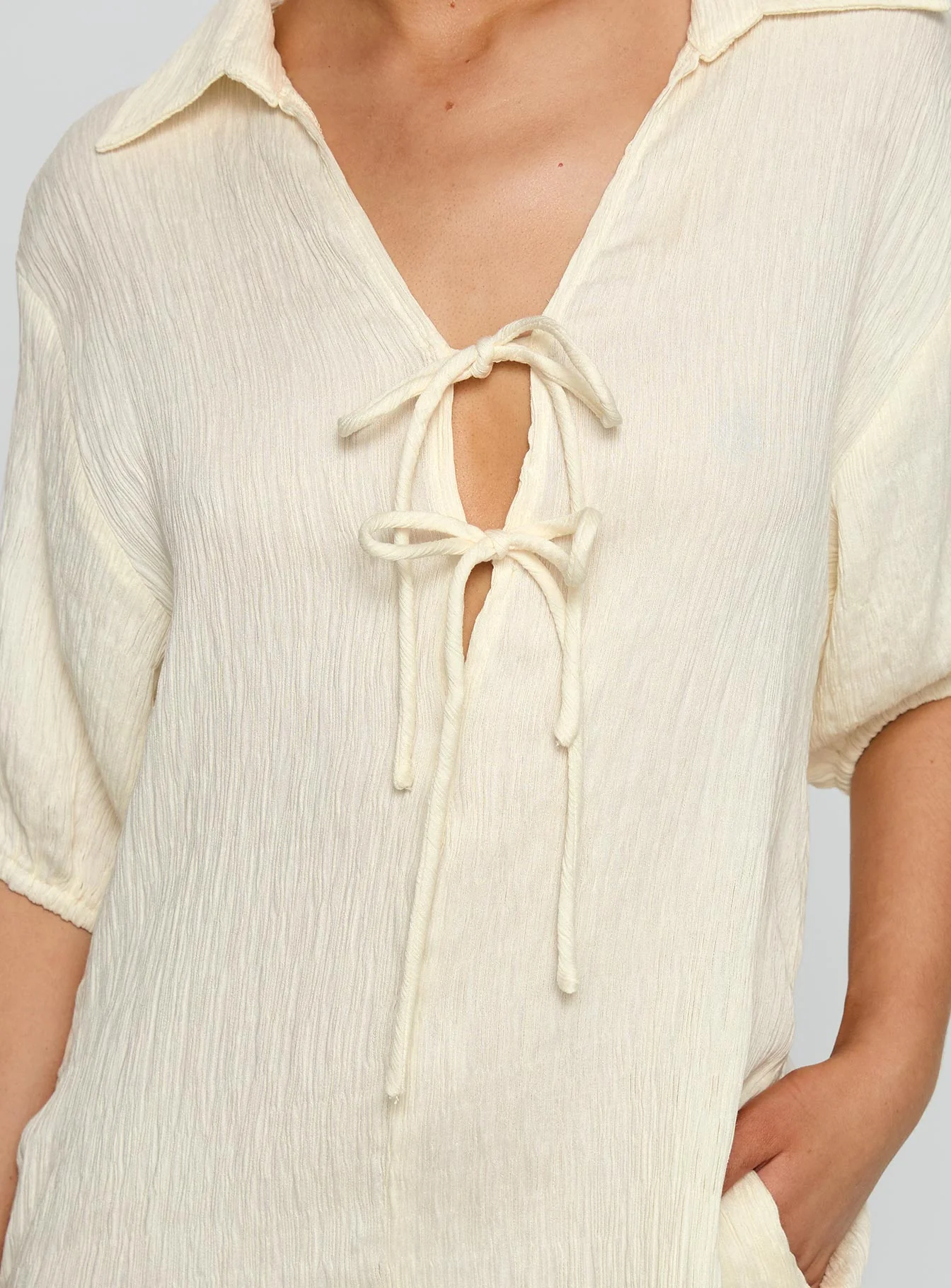 Power Move Romper Beige - Image 6