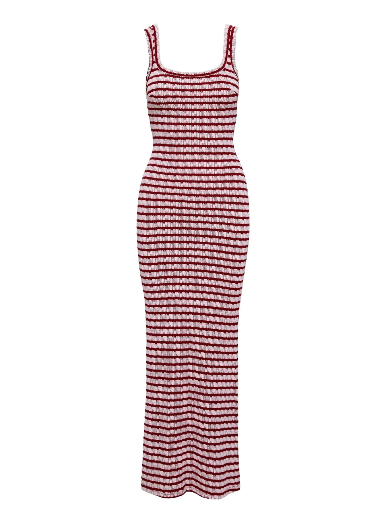 Praise Yourself Rib Maxi Dress Multi - Image 5