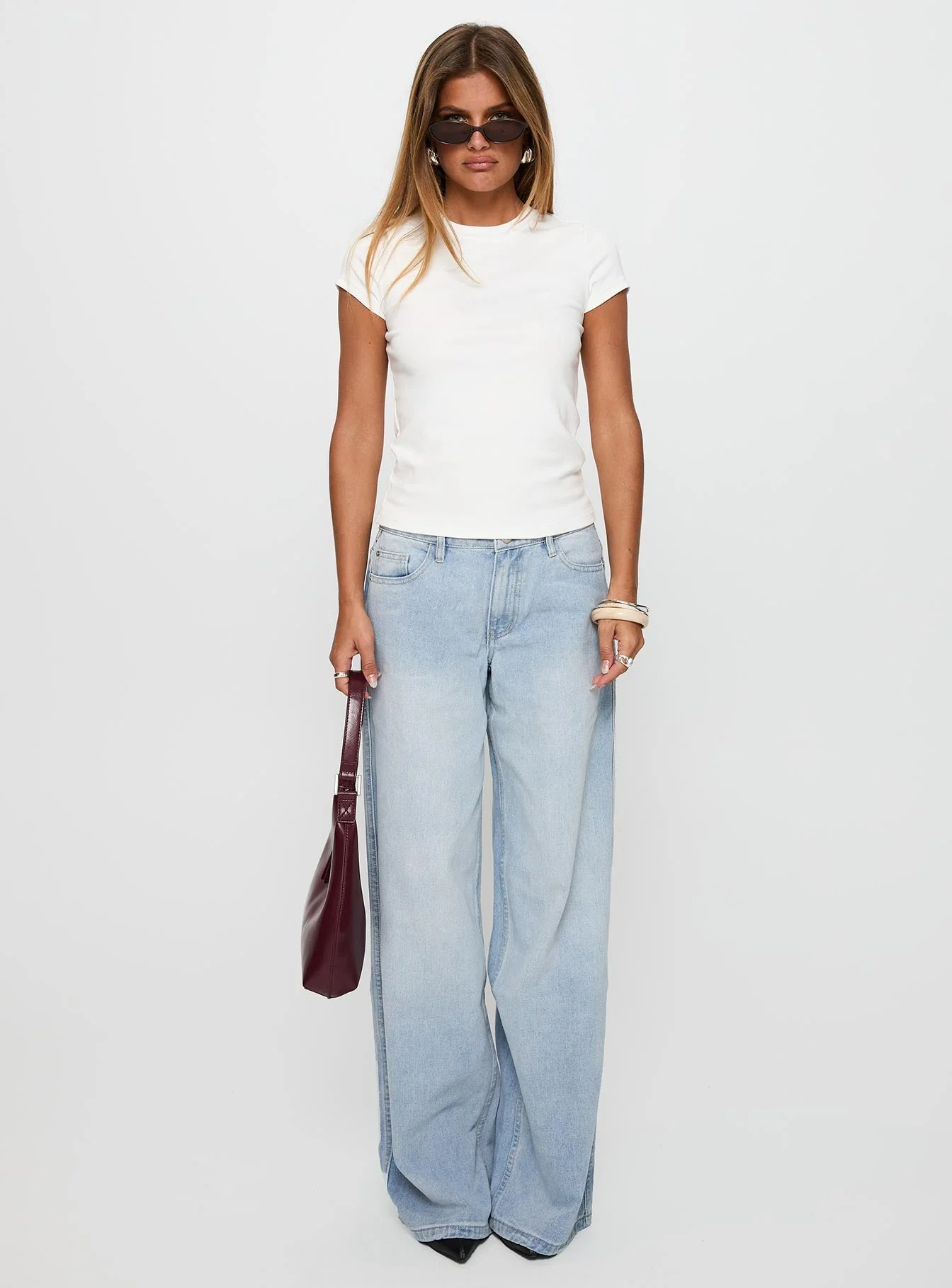 Prestige Longline Baby Tee Ivory - Image 7