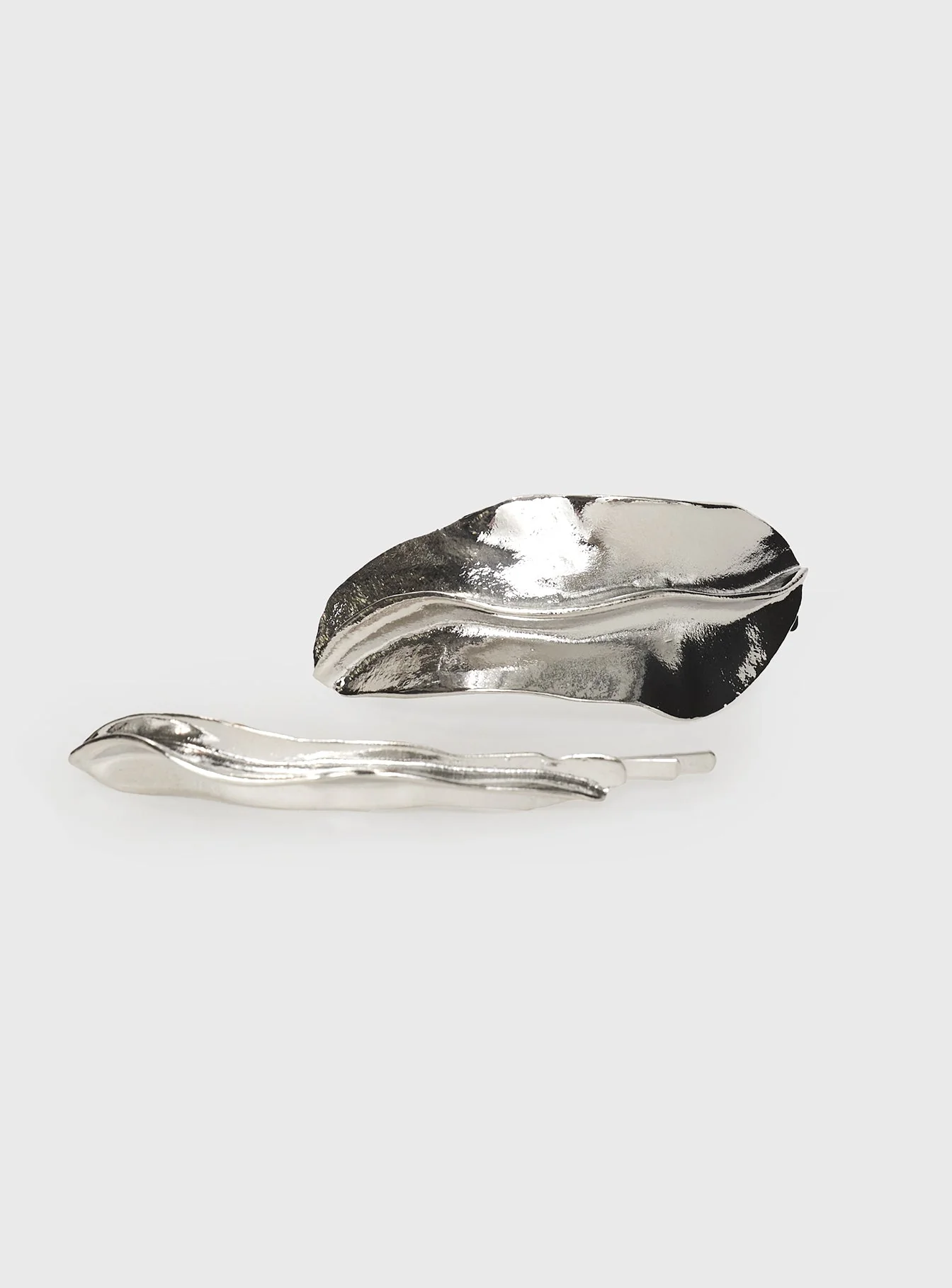 Prettiest Star Hair Clip Pack Silver - Image 2