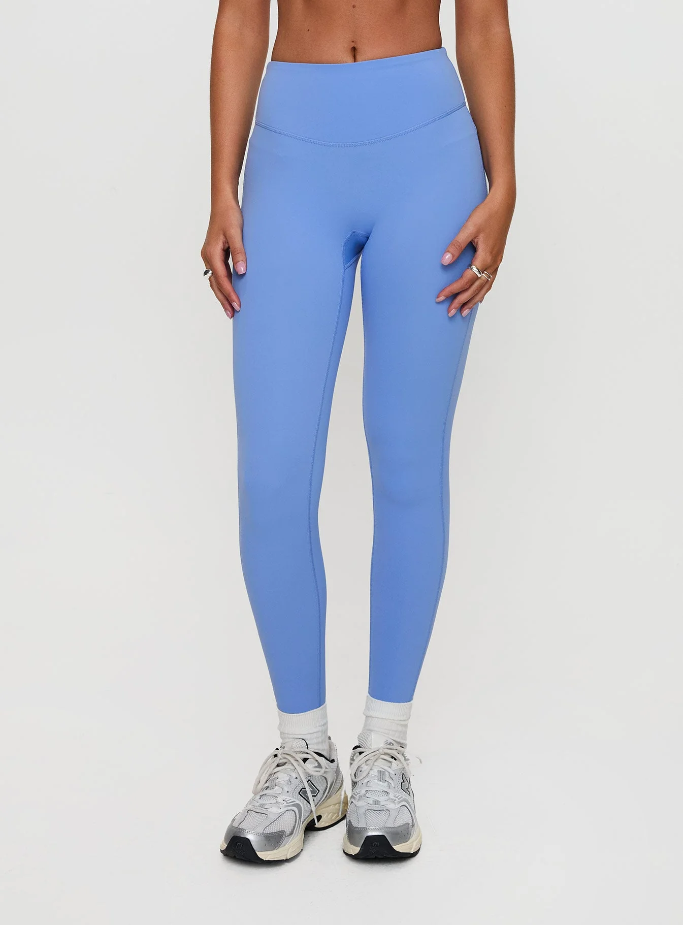 Pulse Full Length Active Tights Blue - Image 2