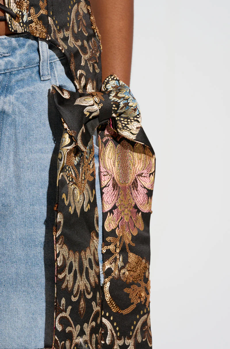 QUEENDOM BROCADE CORSET TOP - Image 10