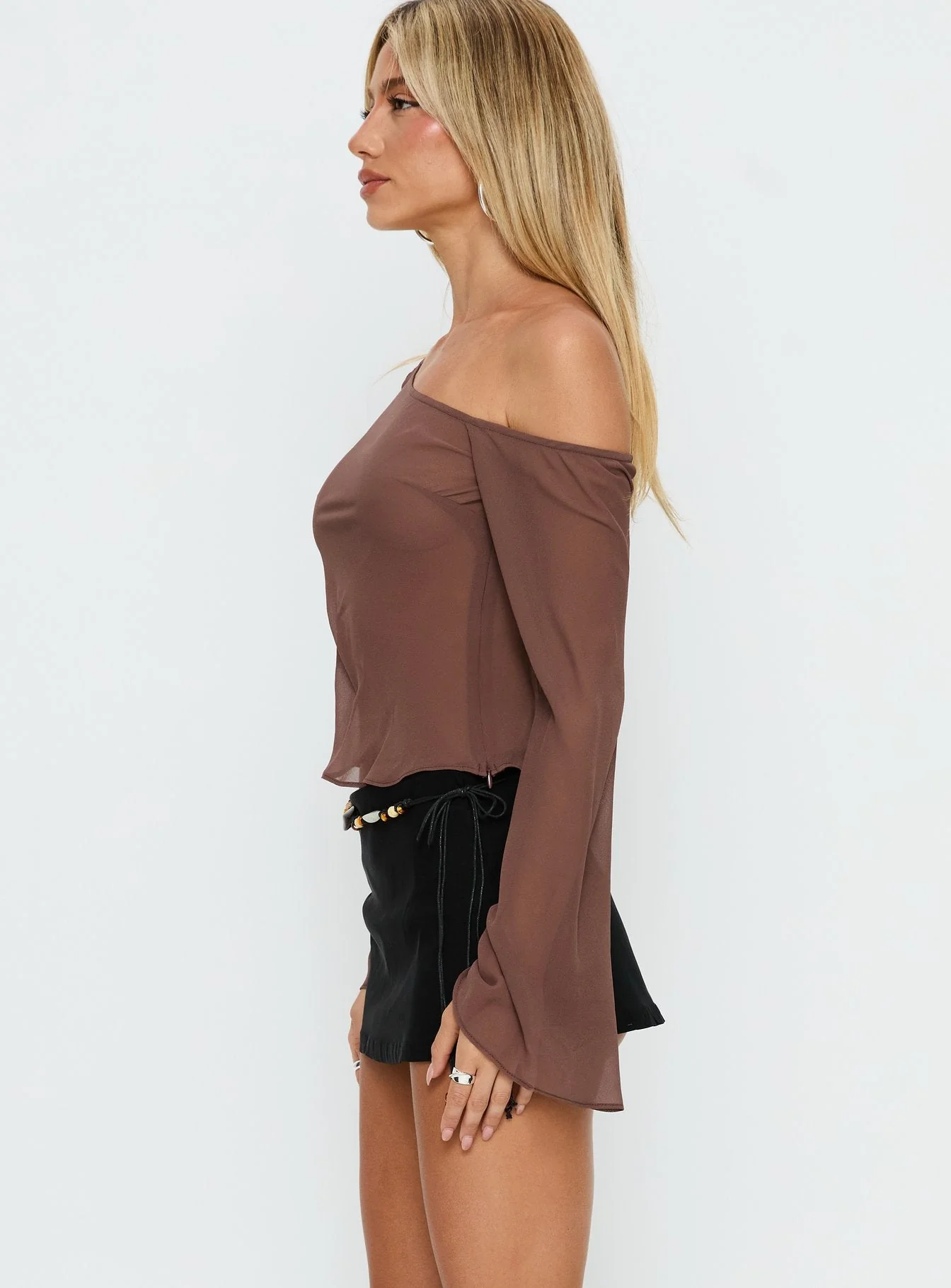 Rafaelita Beaded Skort Black - Image 4