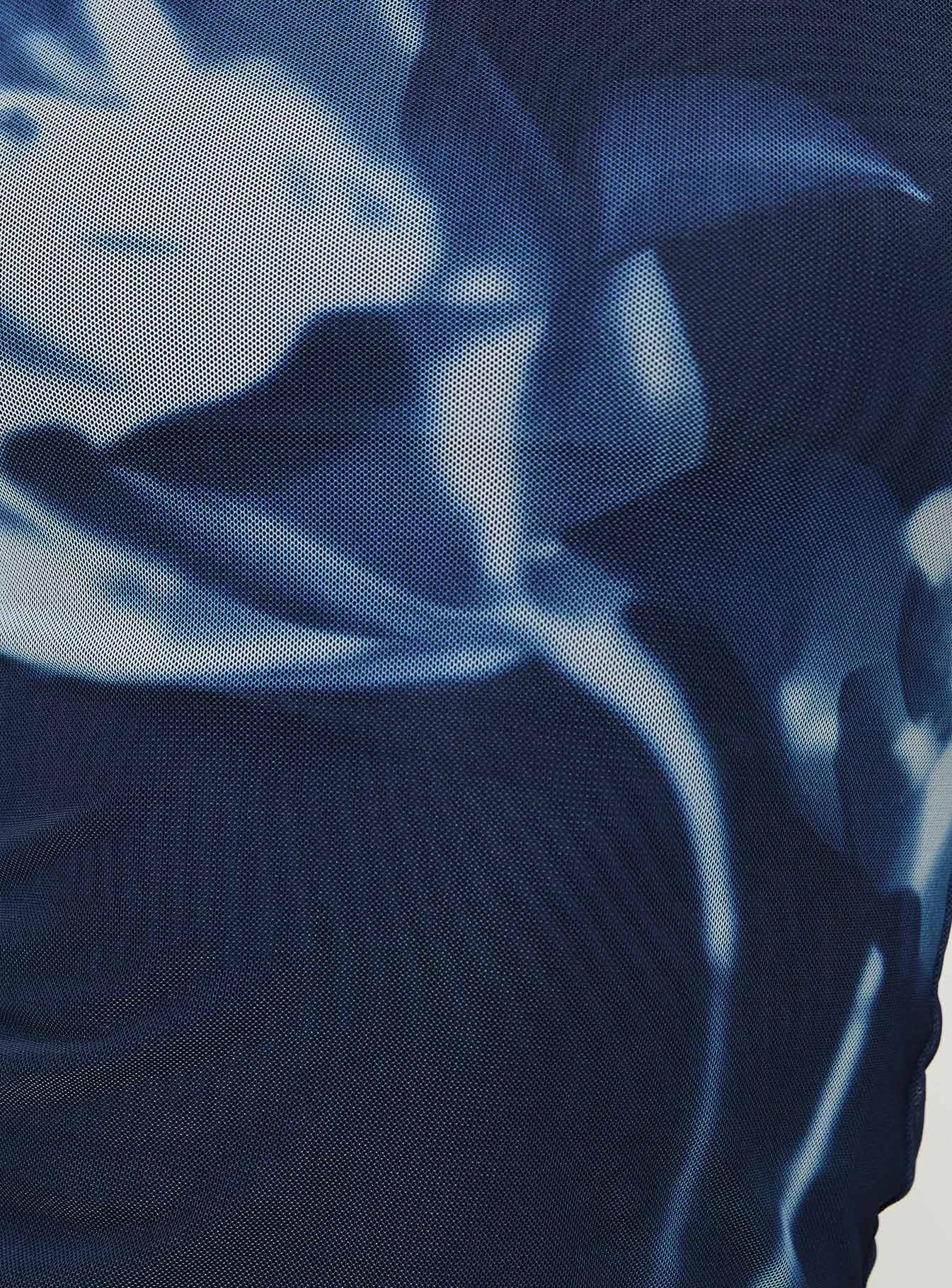 Raldor Long Sleeve Top Navy - Image 6