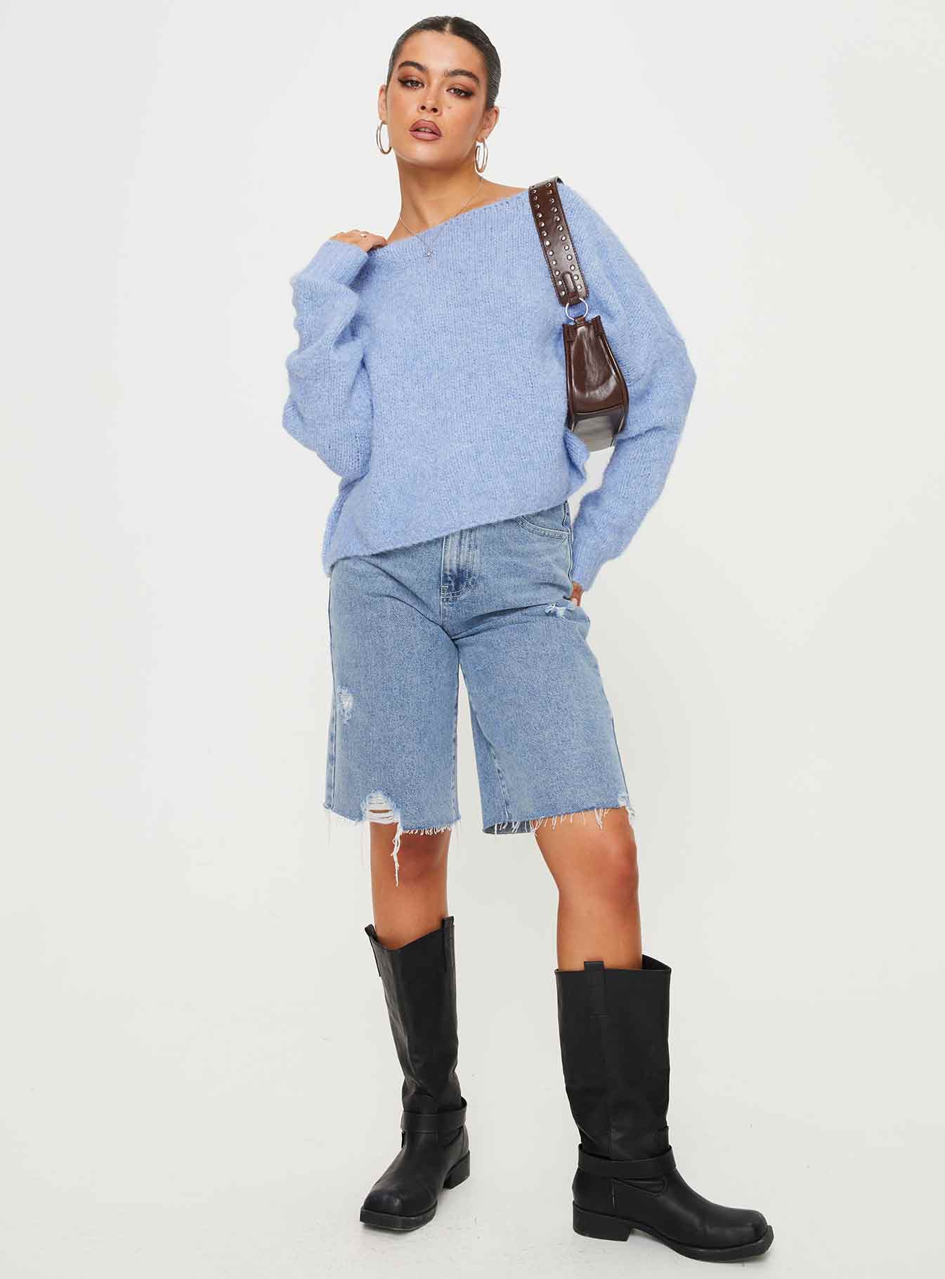 Ramy Sweater Blue - Image 3