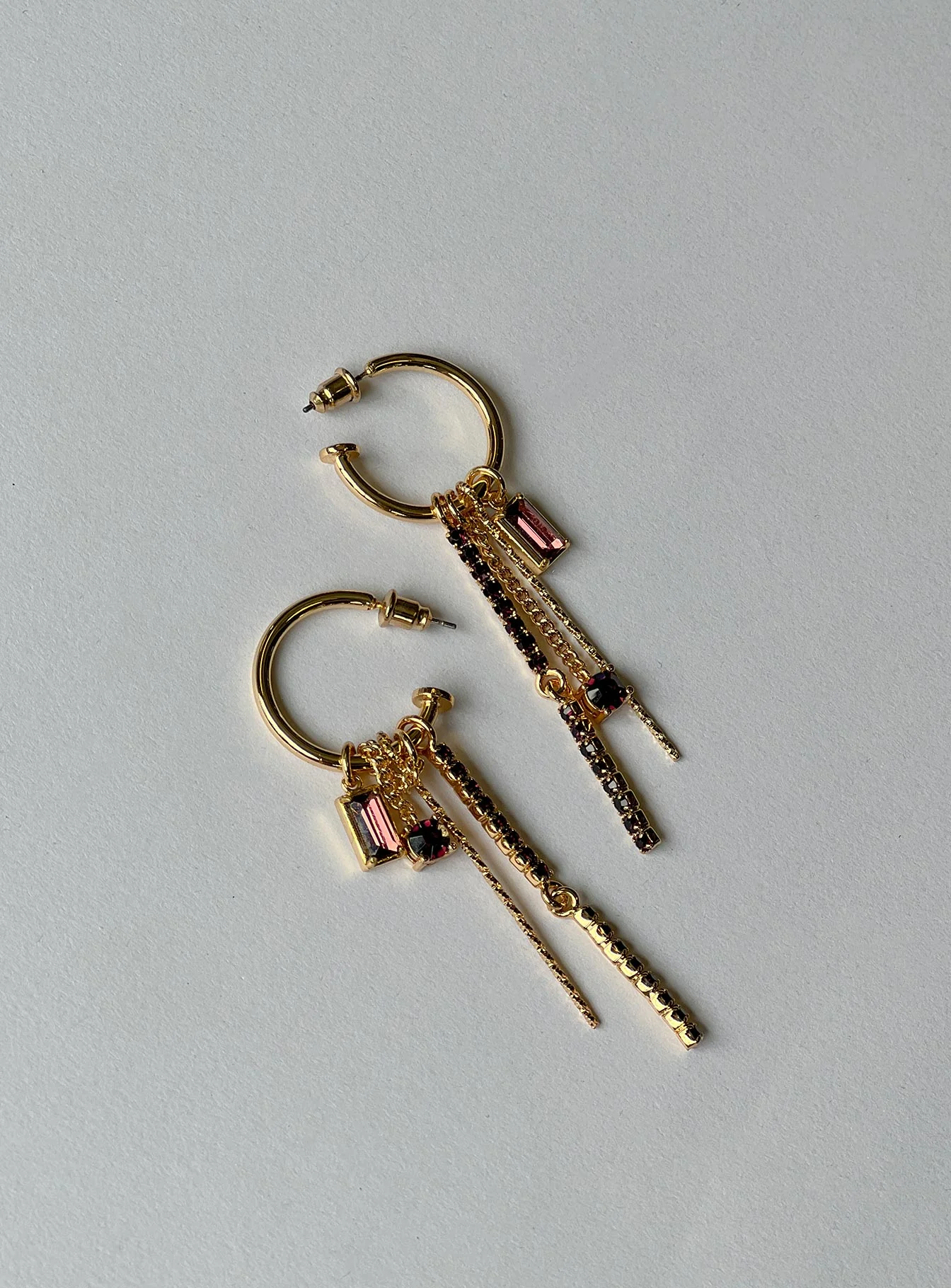 De Luca Earrings Gold - Image 2