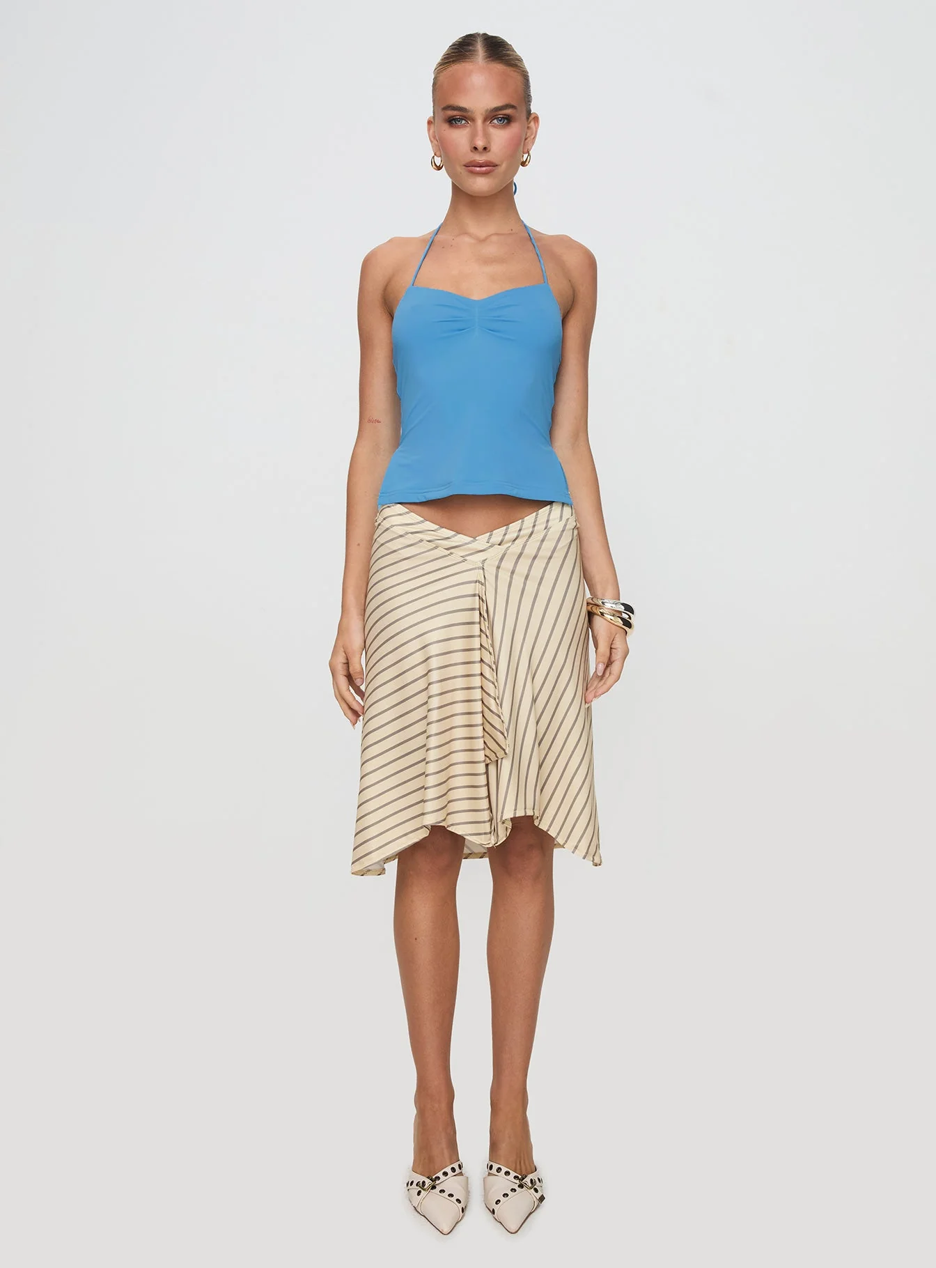 Rehna Halter Top Blue - Image 7