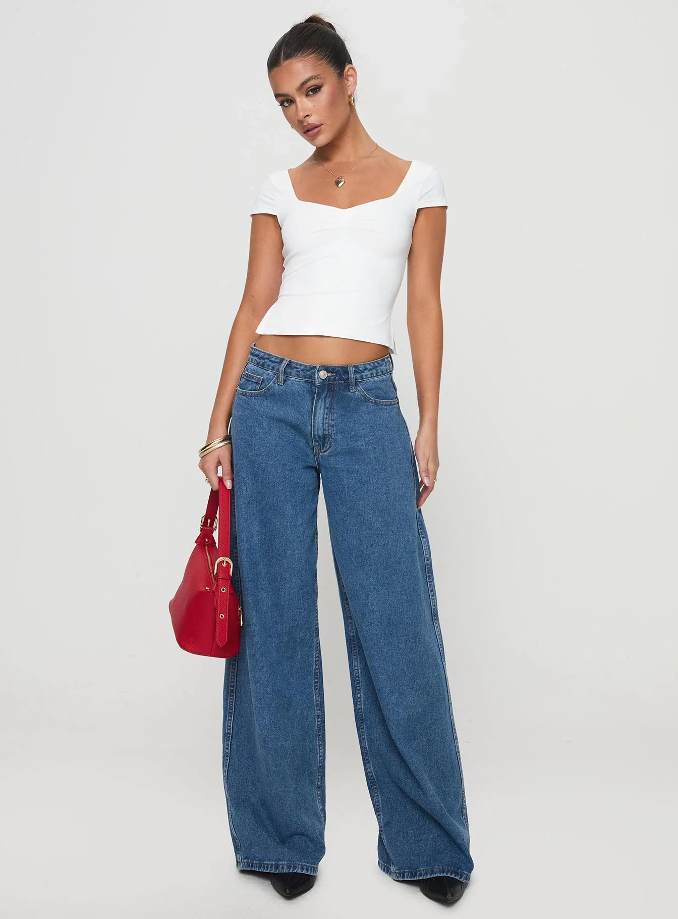 Rehna Short Sleeve Top White - Image 3