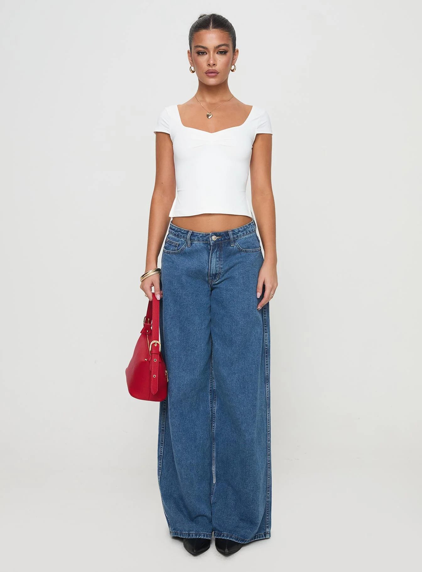 Rehna Short Sleeve Top White - Image 7