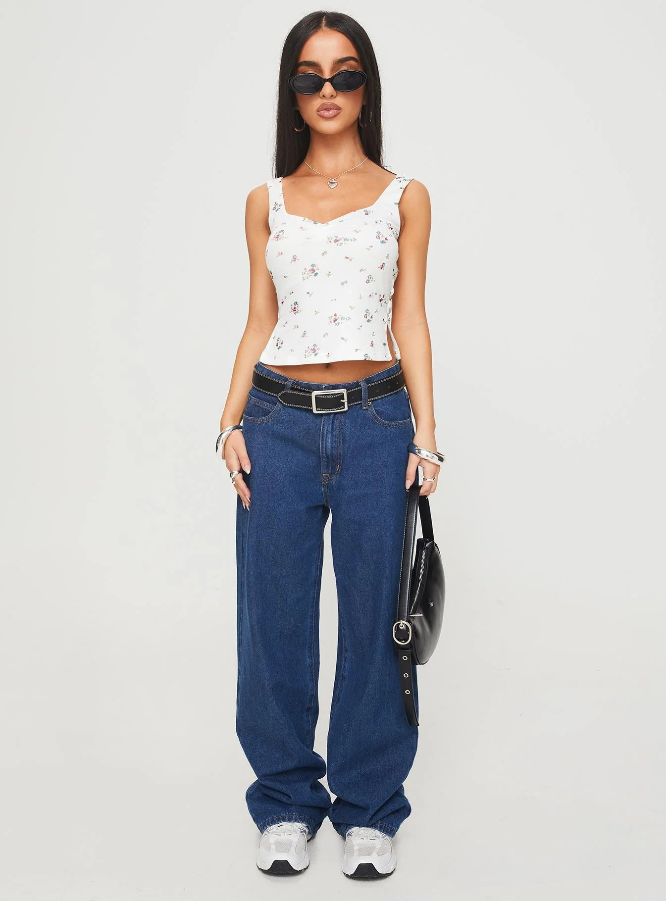 Rehna Top White Floral - Image 7