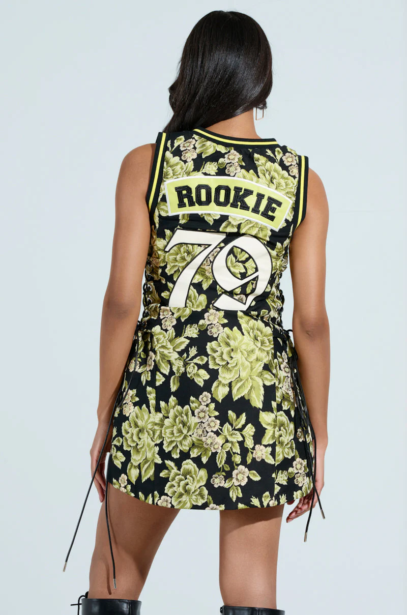RENAISSANCE ON THE COURT BROCADE MINI DRESS - Image 4
