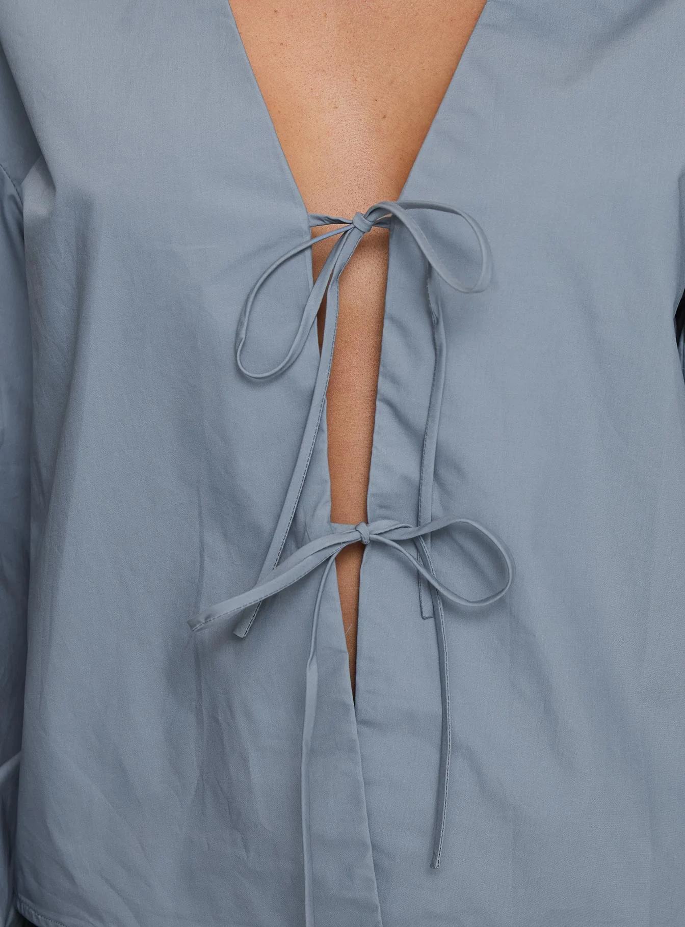 Rinon Long Sleeve Top Steel - Image 6