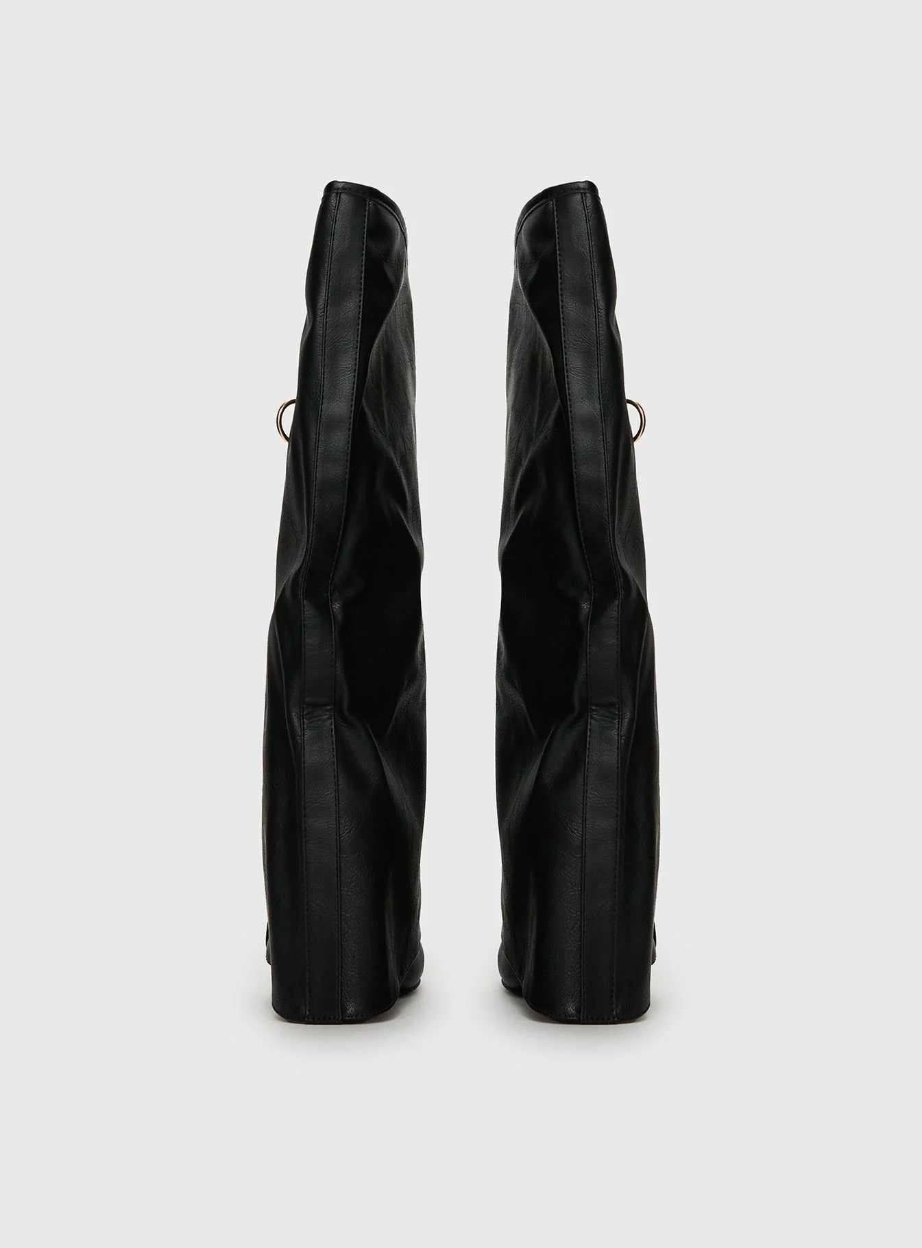 Ritz Knee High Boots Black - Image 5