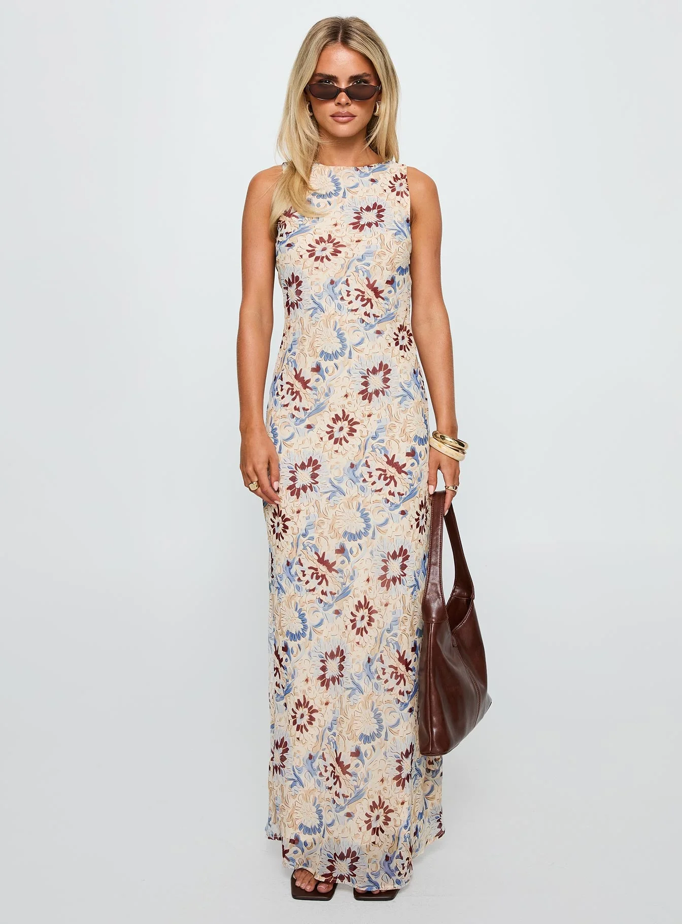 Roam Free Maxi Dress Multi - Image 7