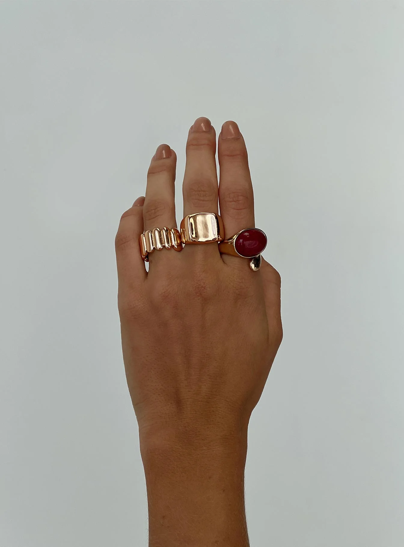 Romancer Chunky Ring Pack Multi - Image 4