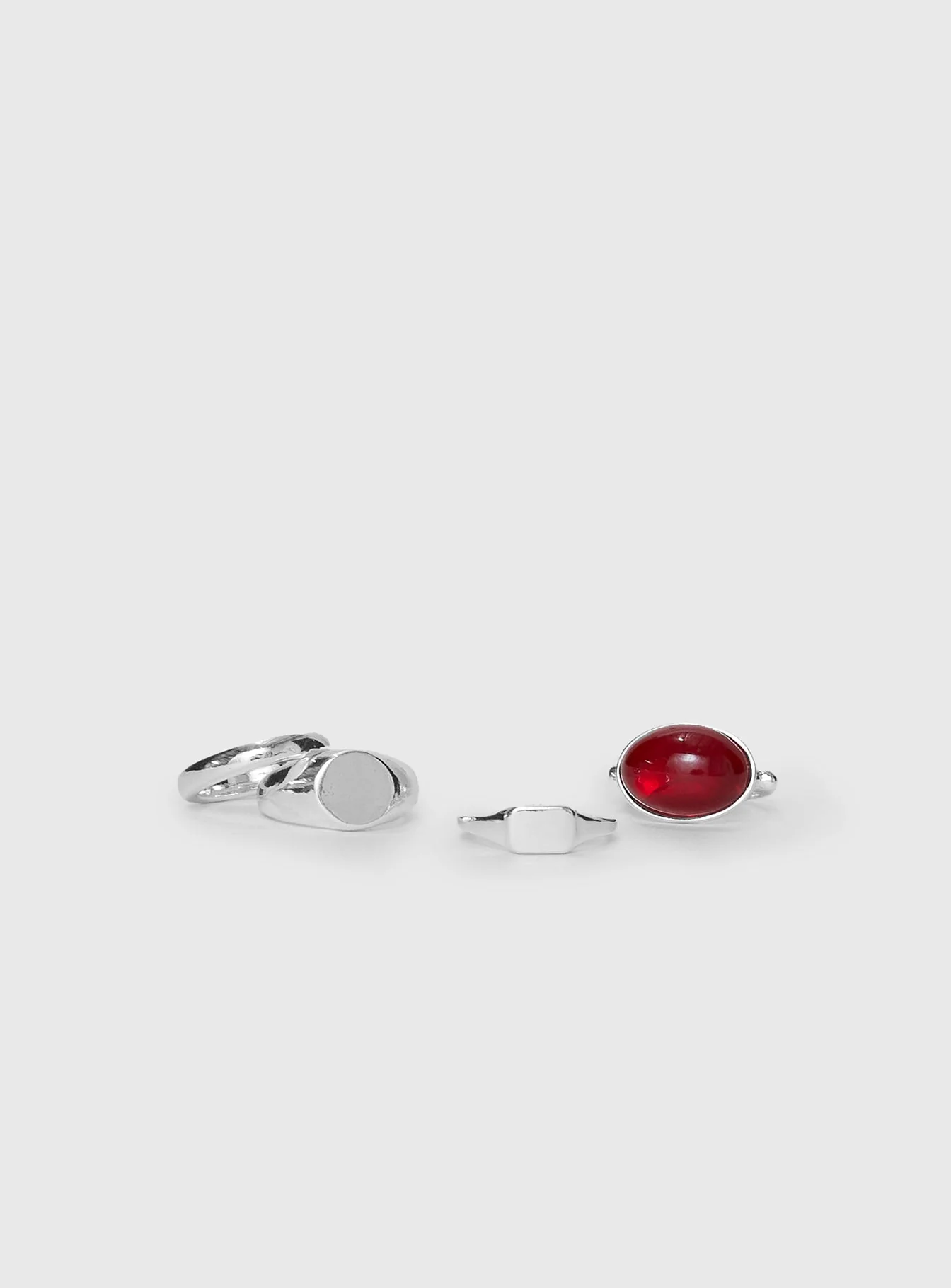 Romona Ring Set Silver - Image 3